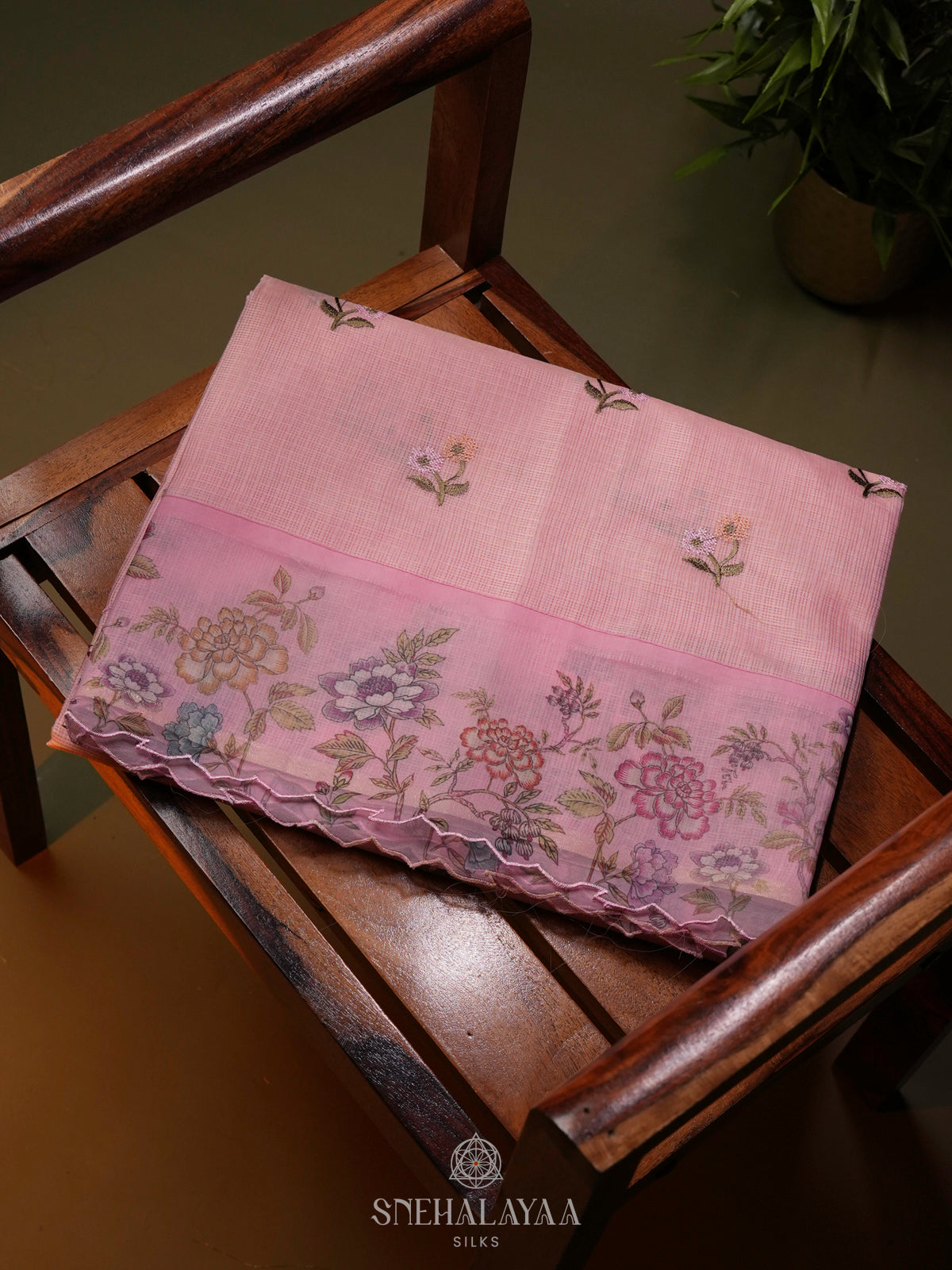 Pink Kota Saree
