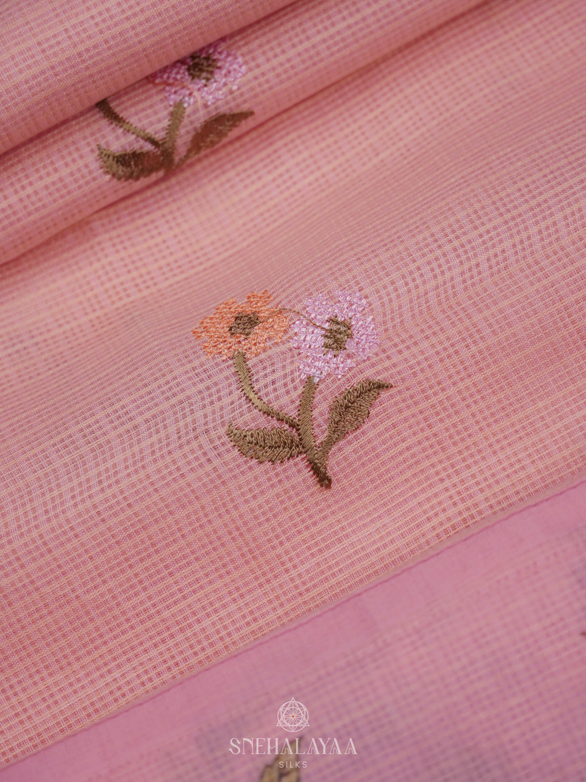 Pink Kota Saree