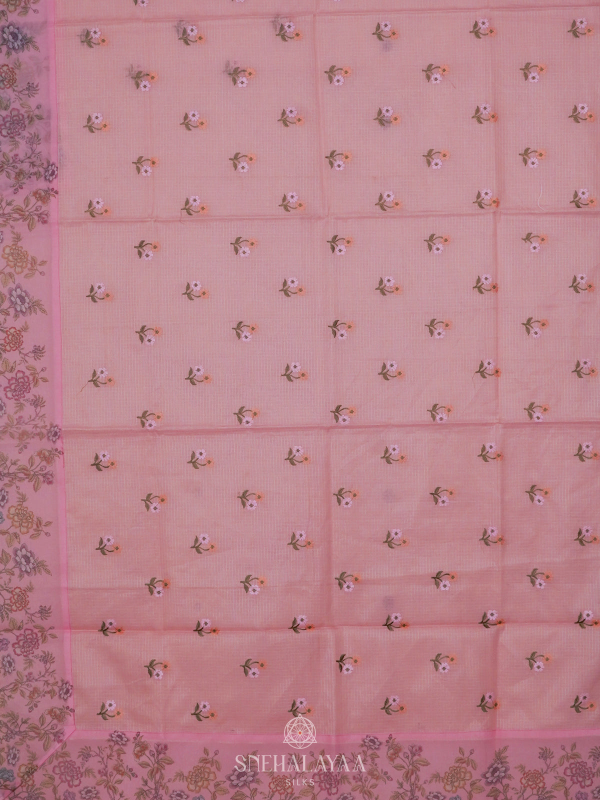 Pink Kota Saree