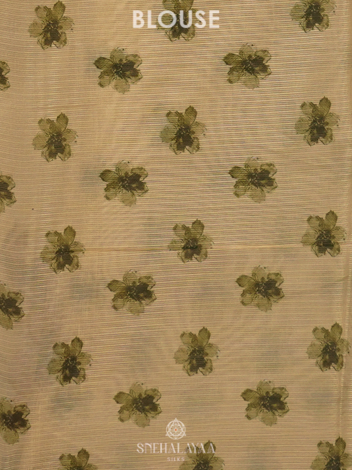 Pale Yellow Kota Saree