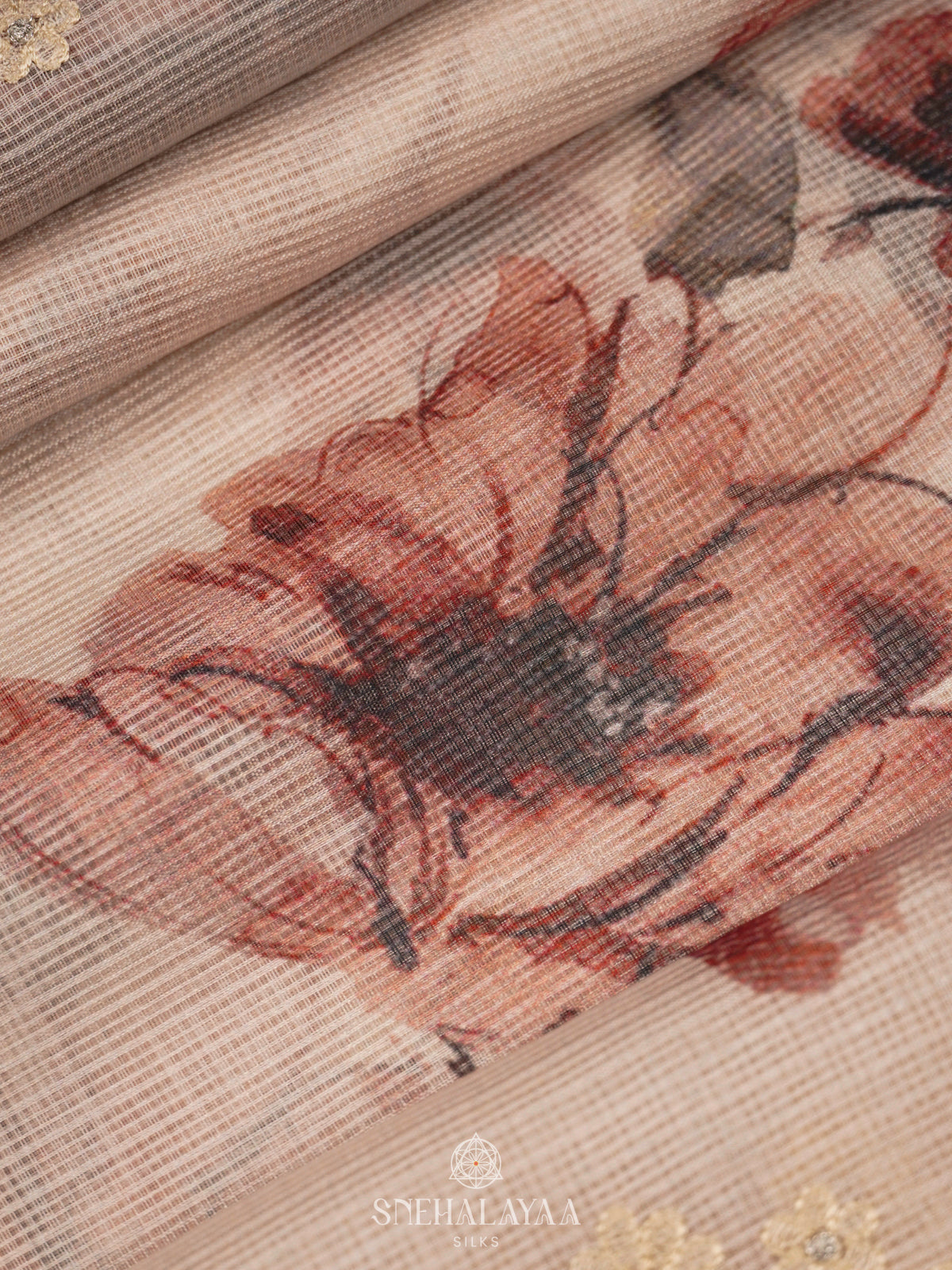 Off White Kota Saree