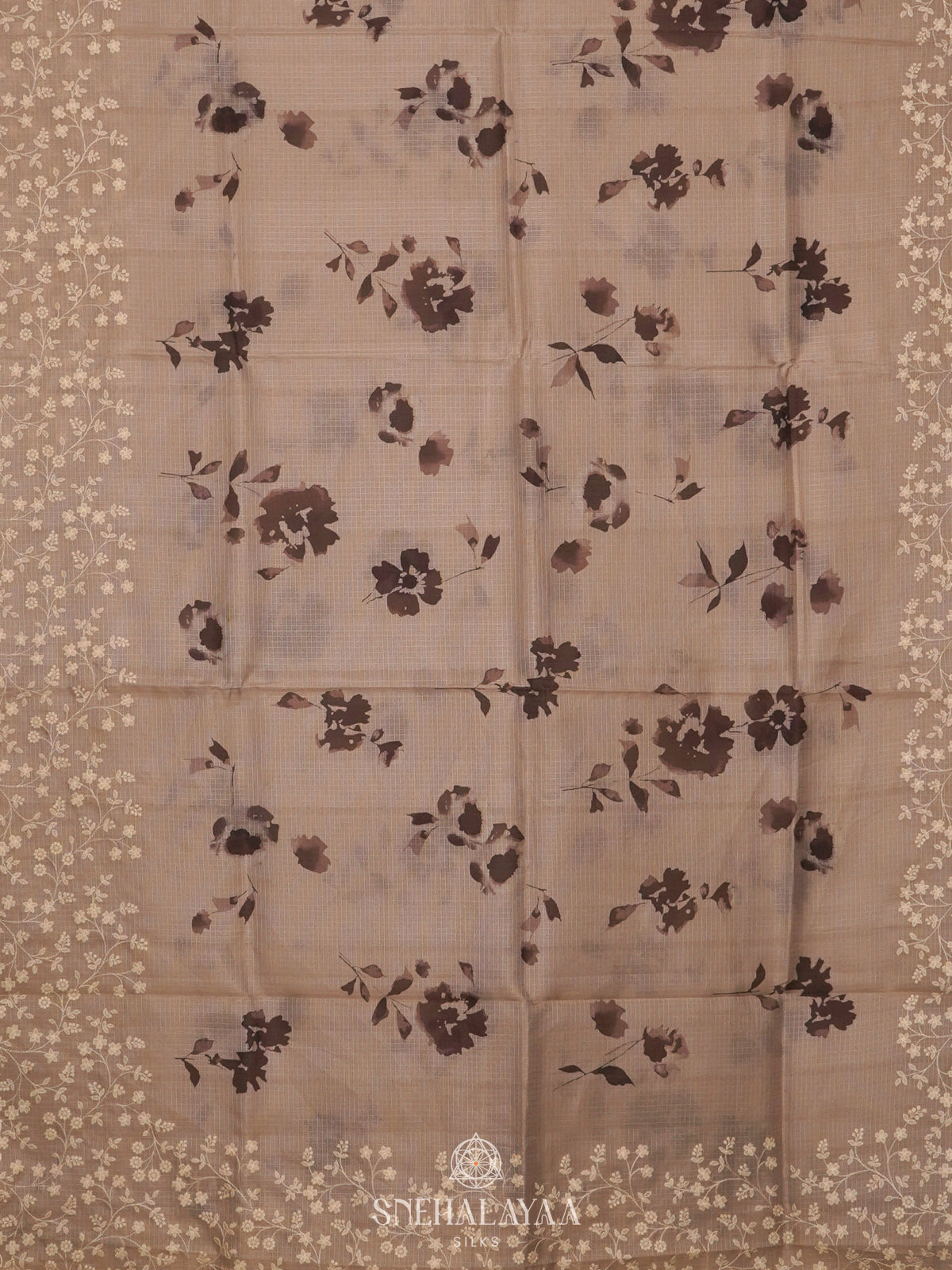 Off White Kota Saree
