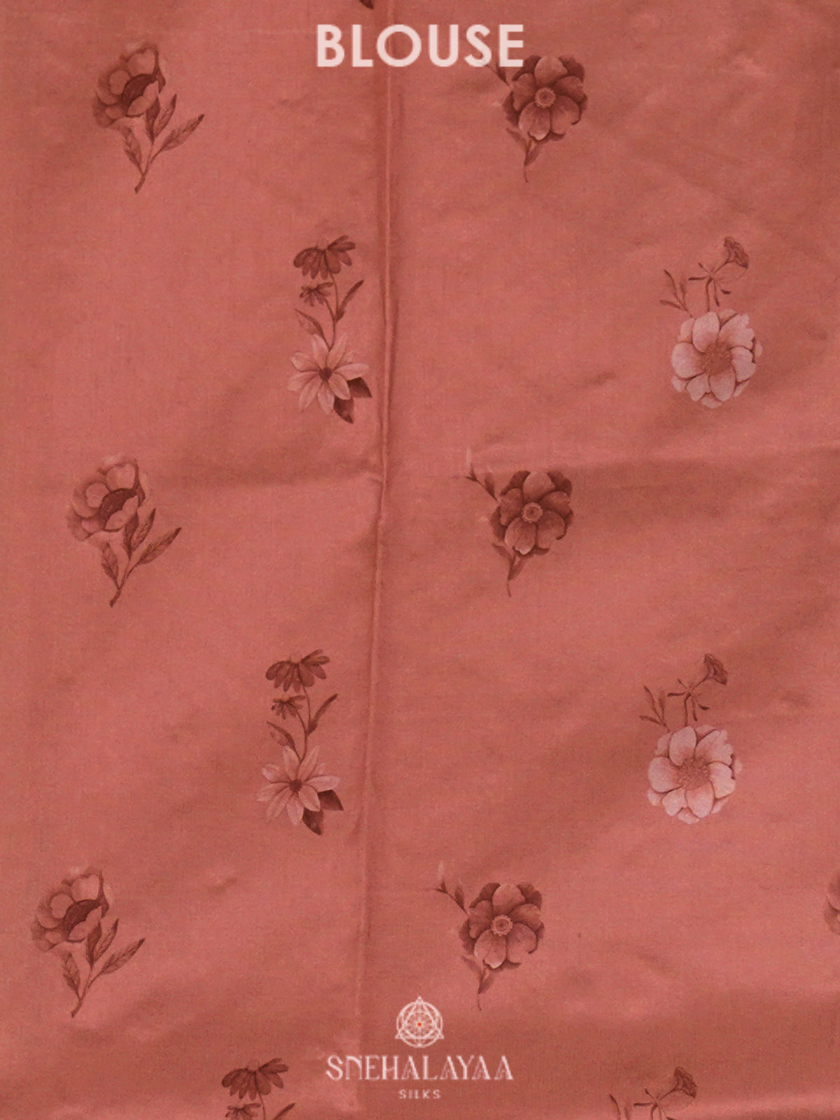 Peach Kota Saree