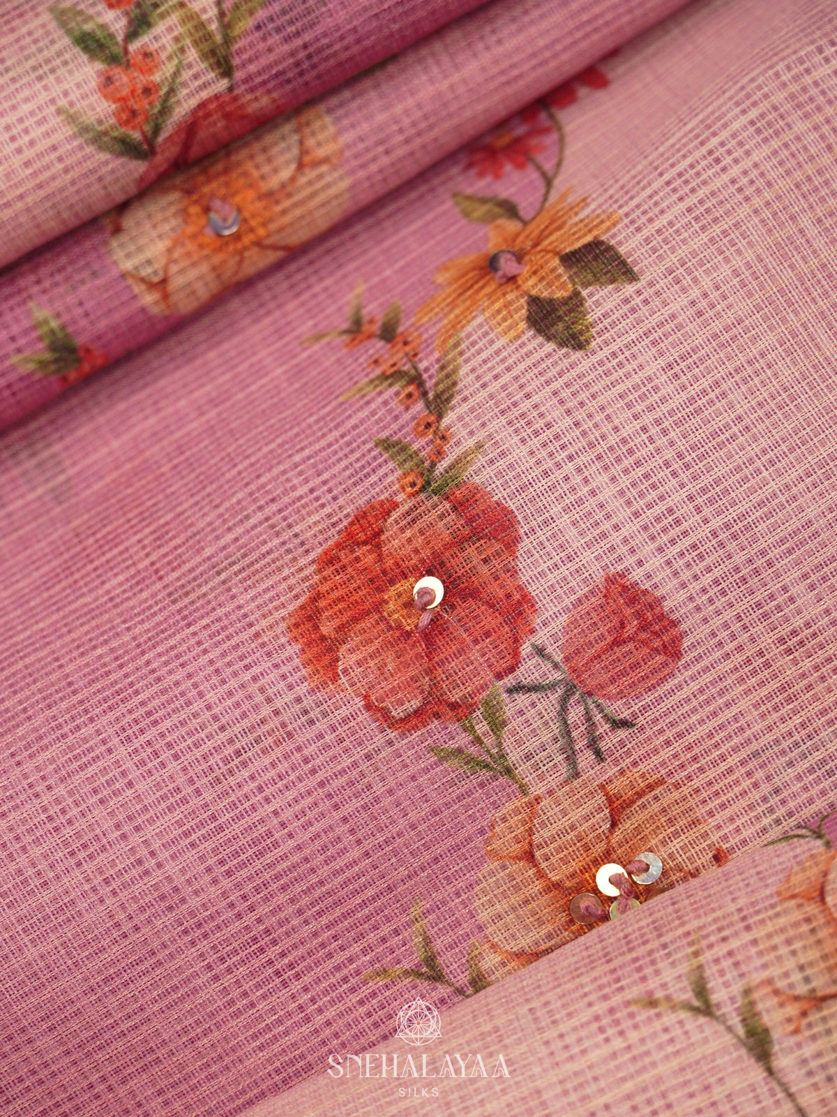 Pink Kota Saree