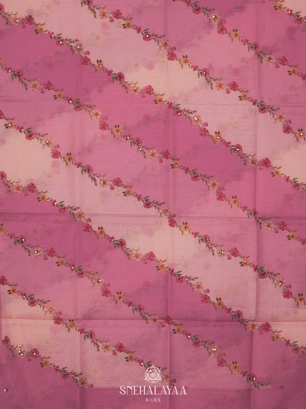 Pink Kota Saree