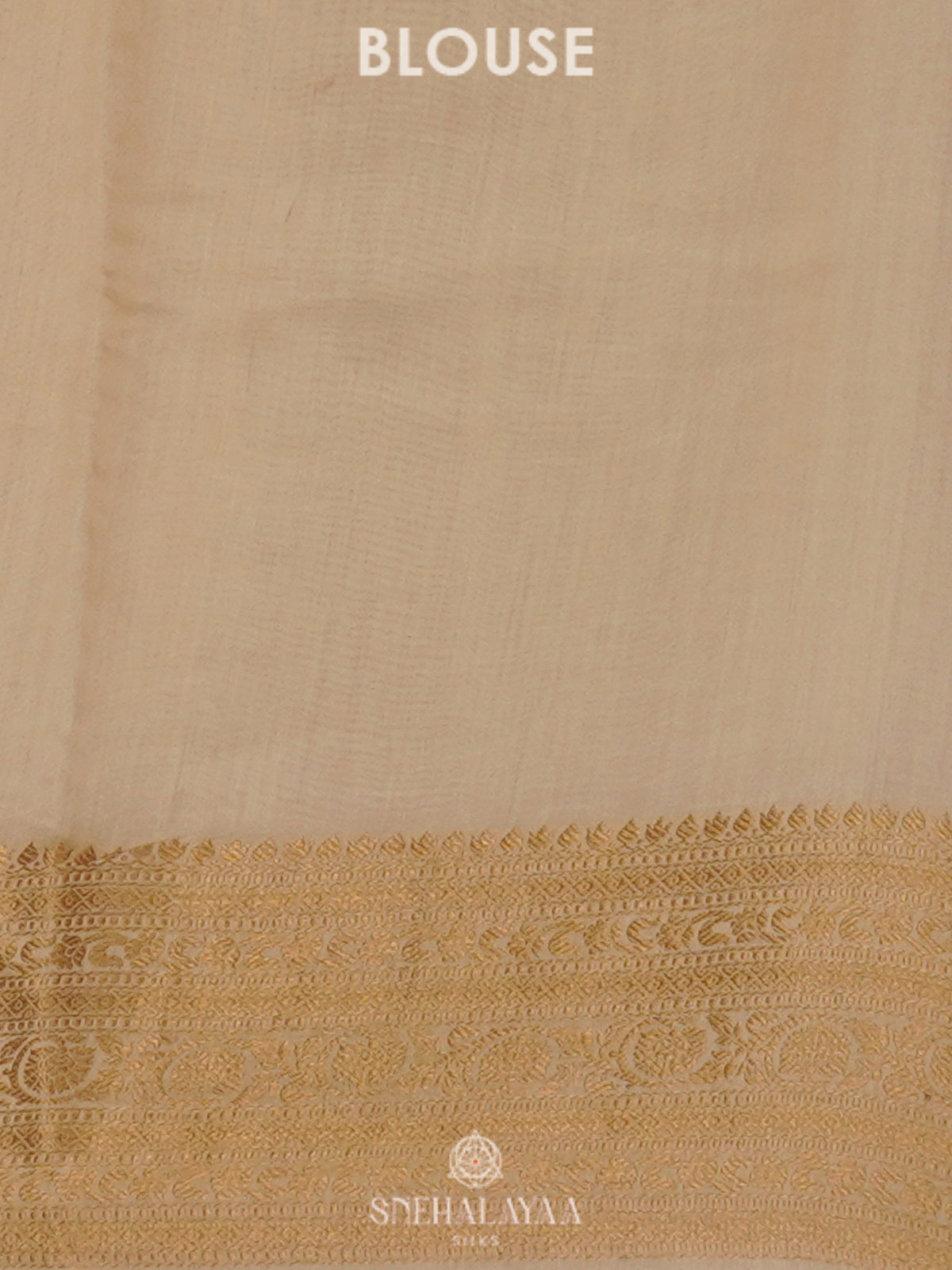 Pale Yellow Chanderi Saree