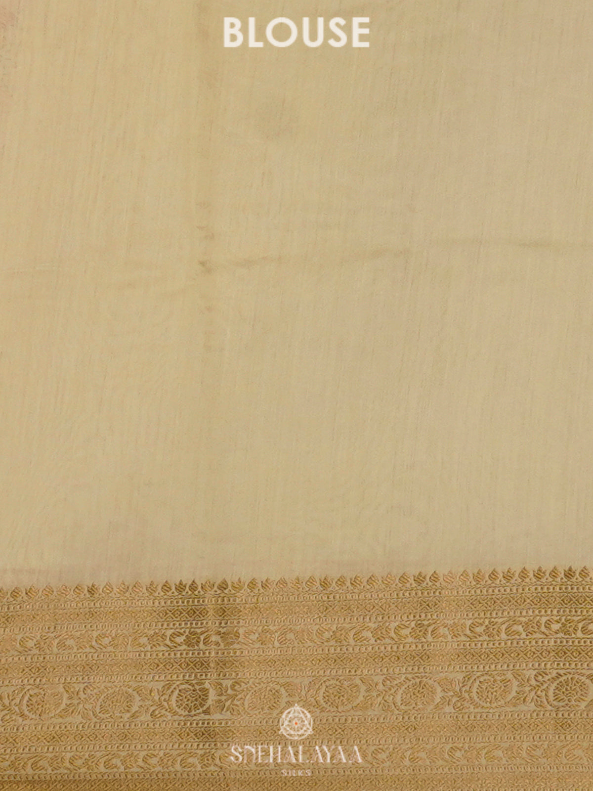 Pale Yellow Chanderi Saree