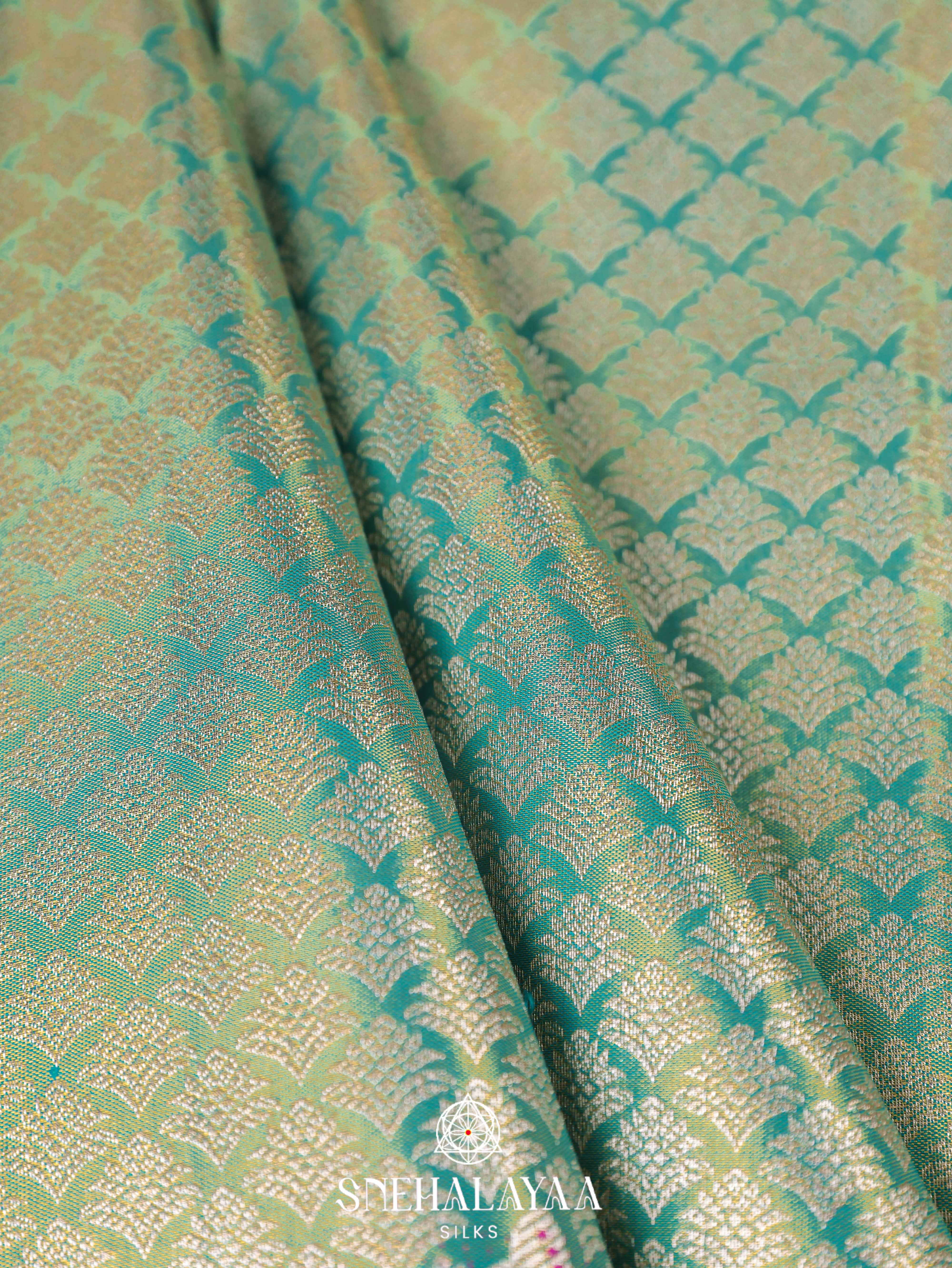 Green Art Silk Saree