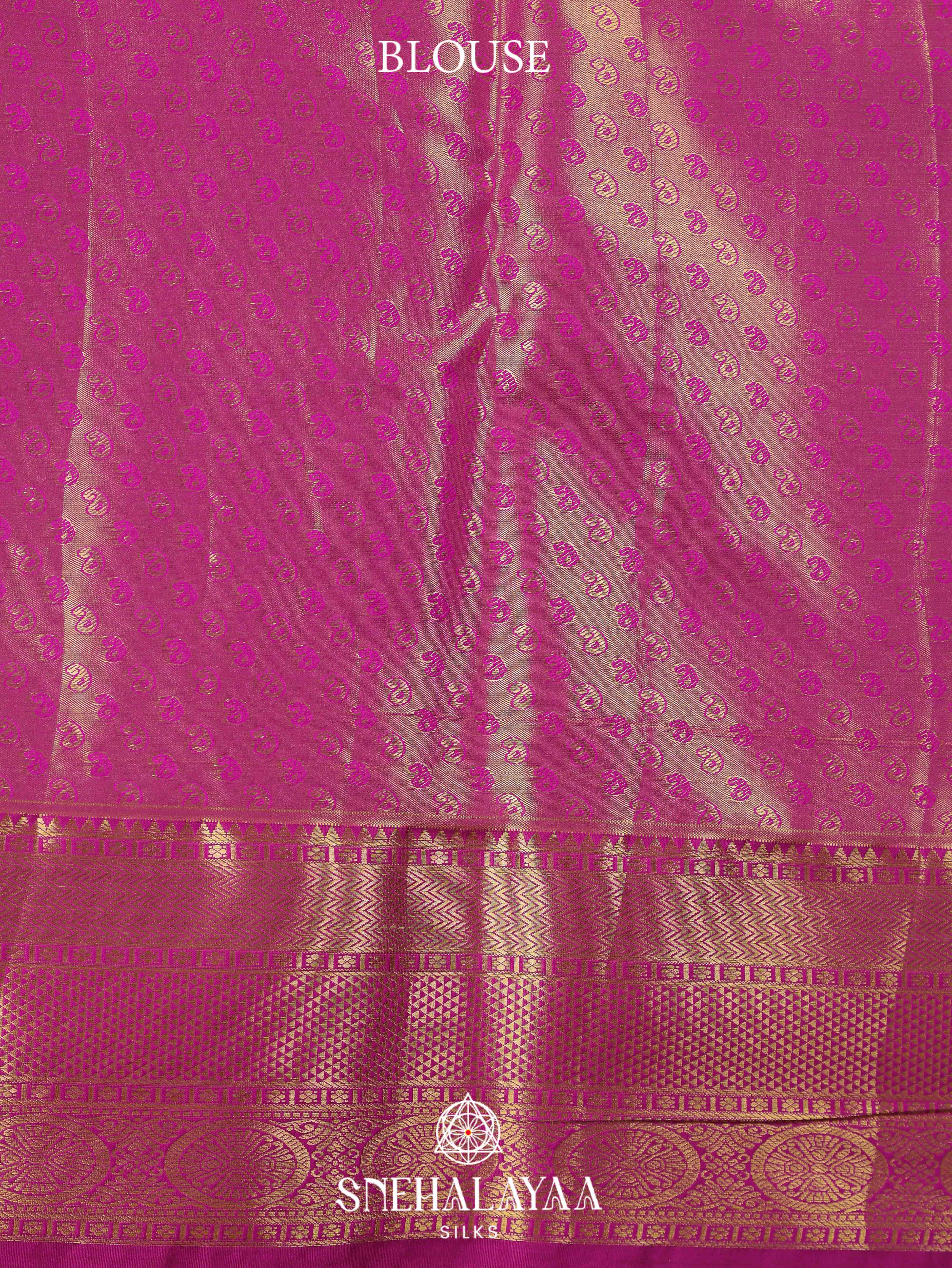 Pale Green Art Silk Saree