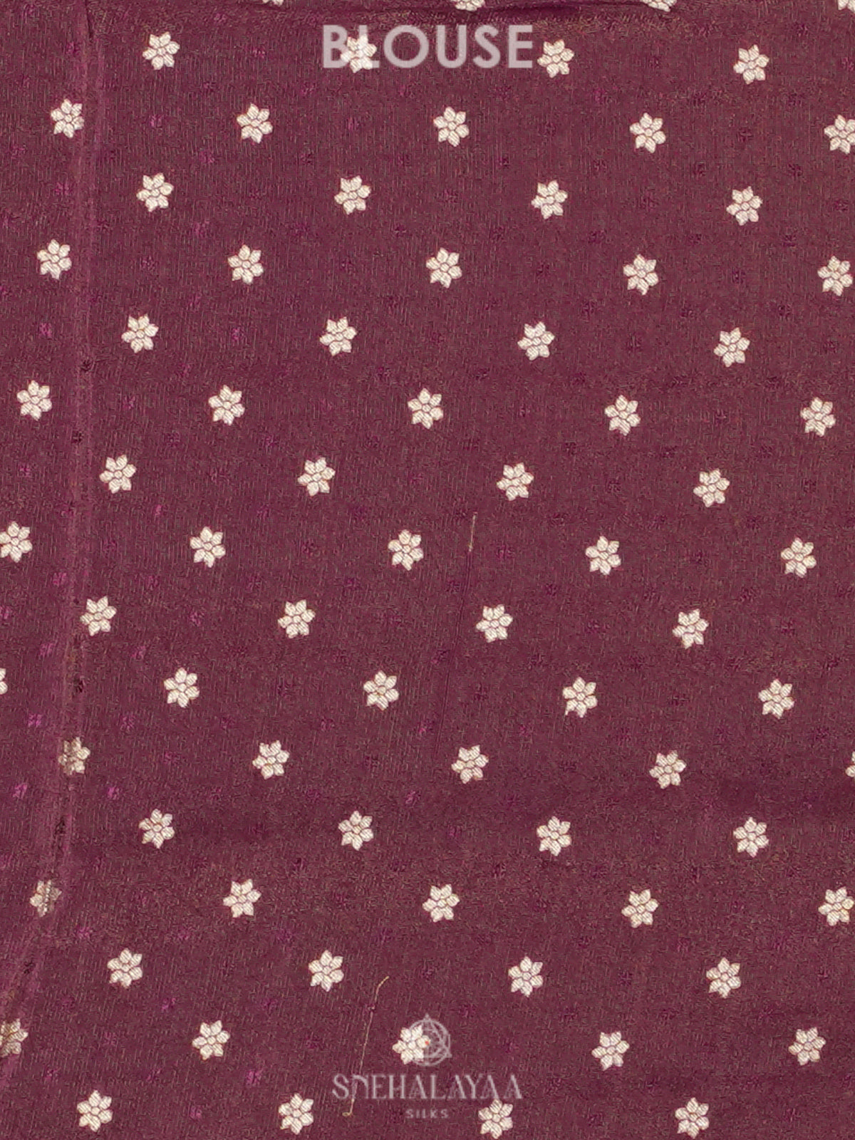 Purple Banaras Silk Saree
