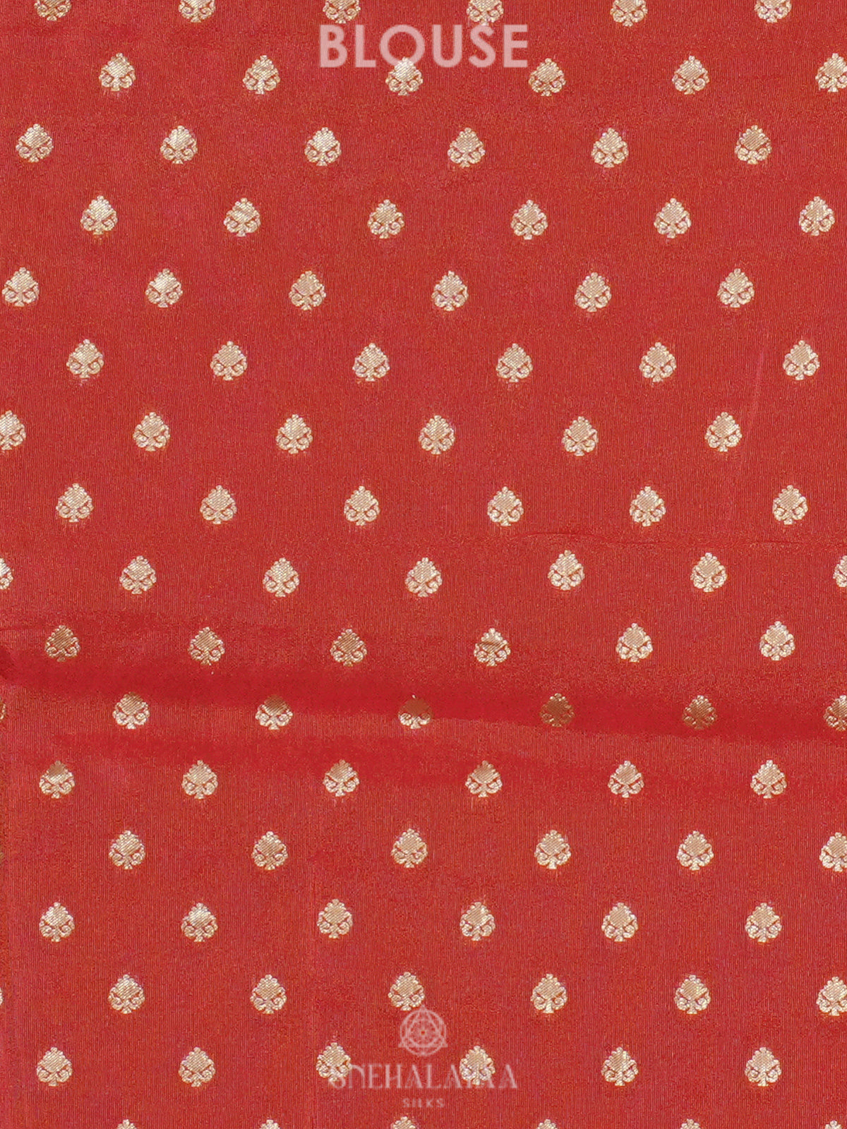 Ruby Red Banaras Silk Saree