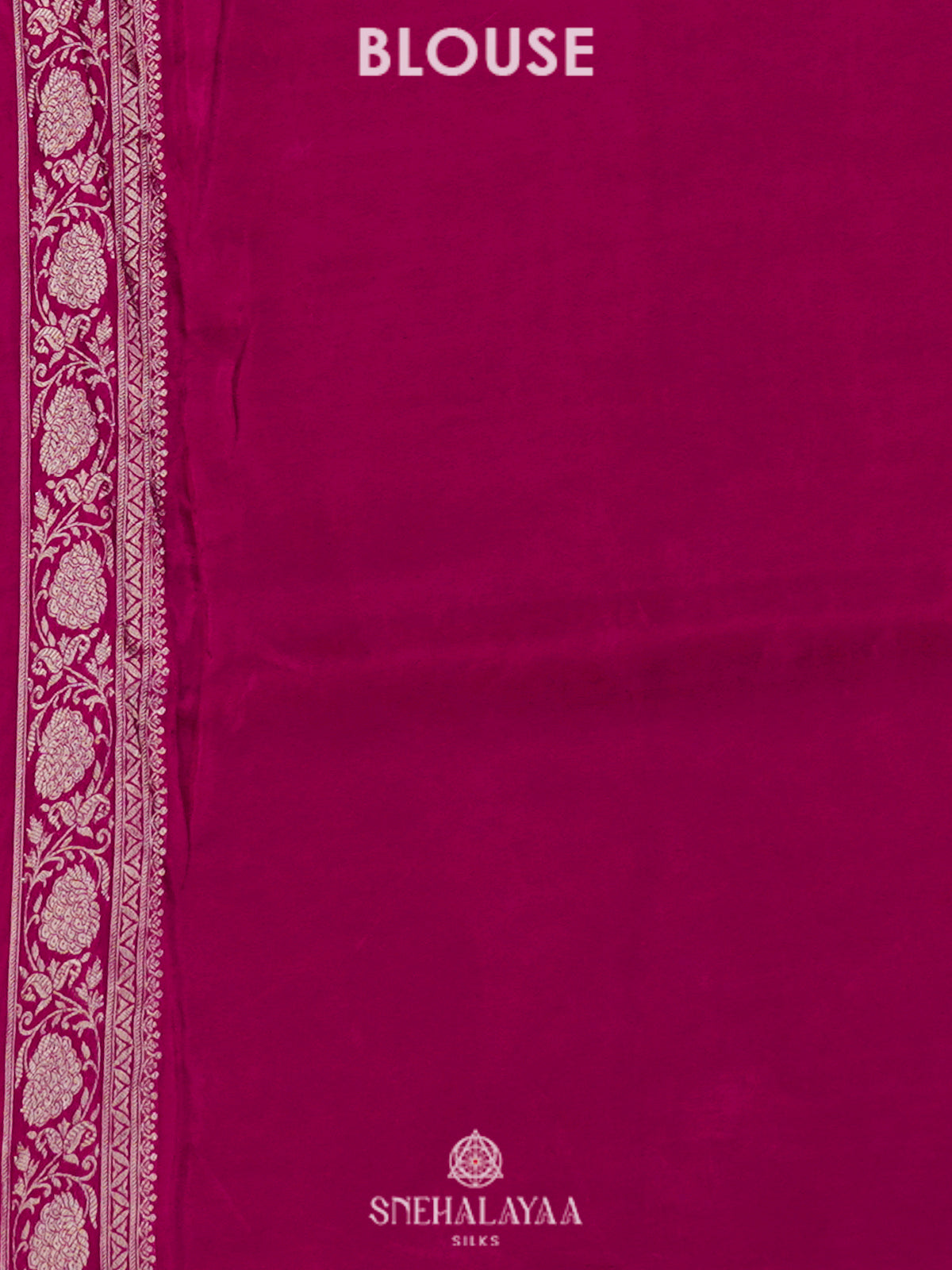 Pink Banaras Silk Saree