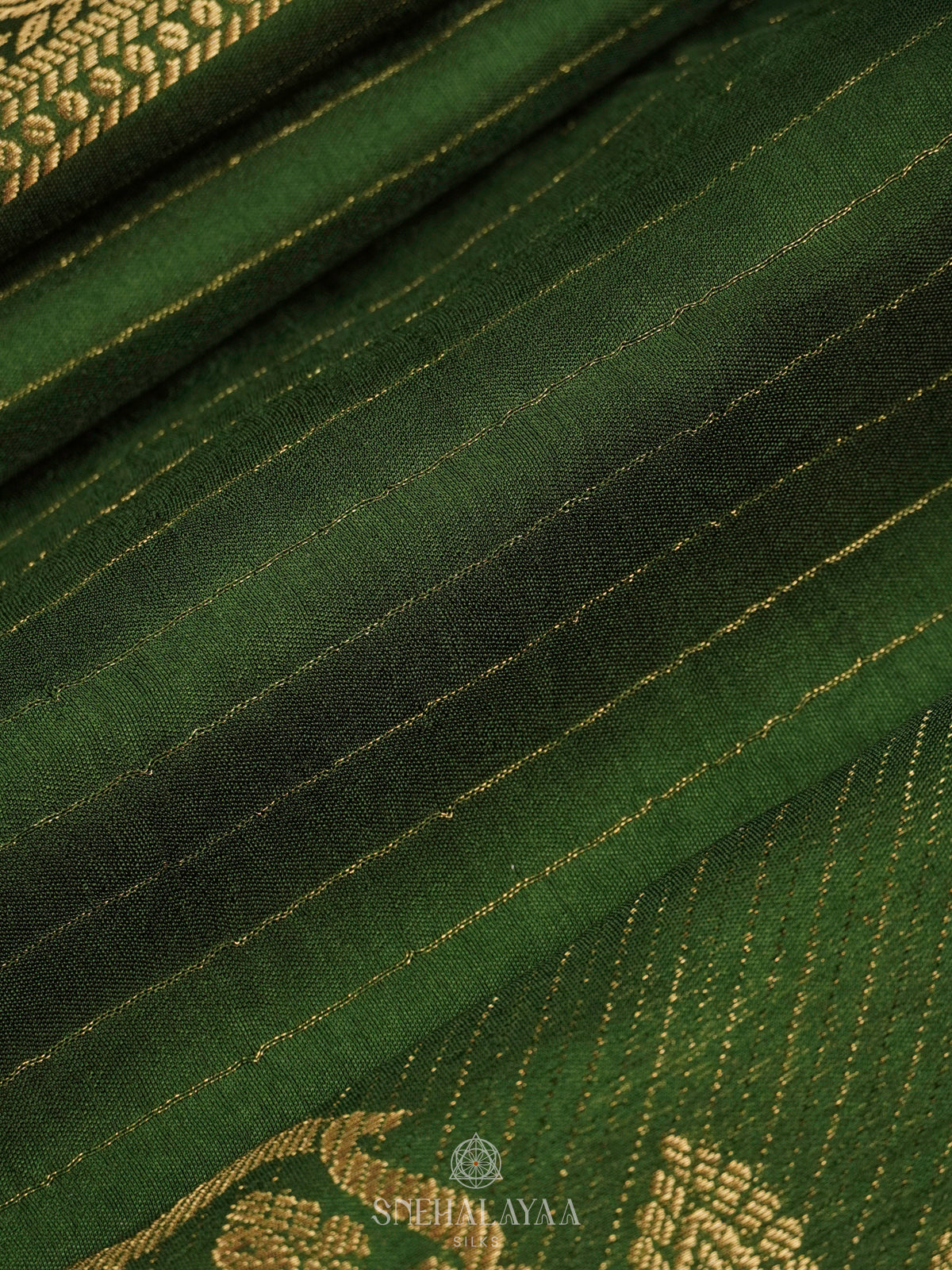 Green Banaras Silk Saree