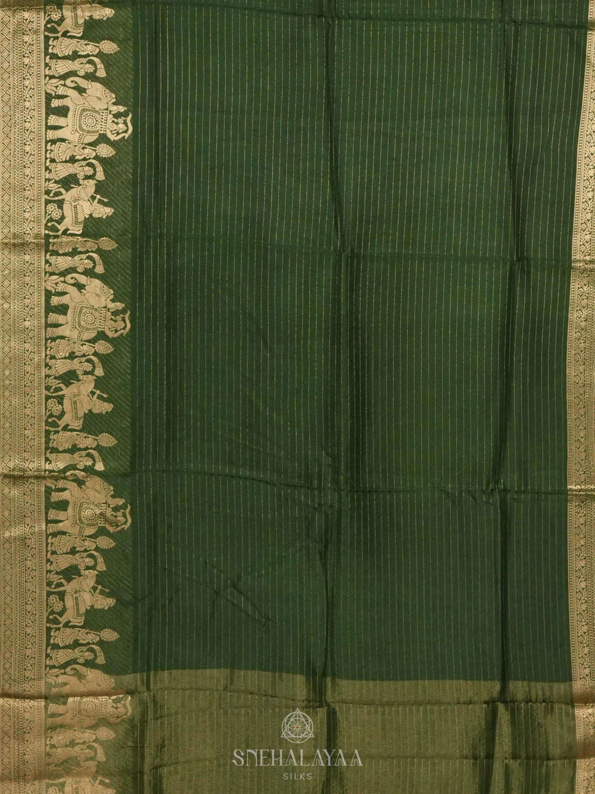 Green Banaras Silk Saree
