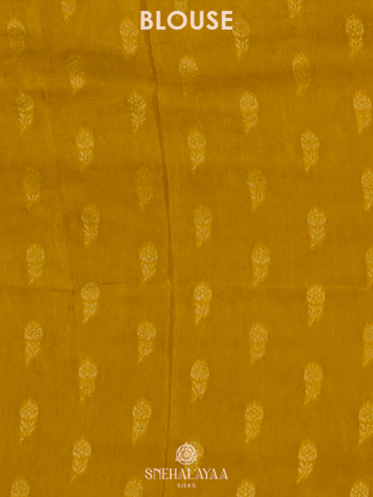 Yellow Mysore Silk Saree