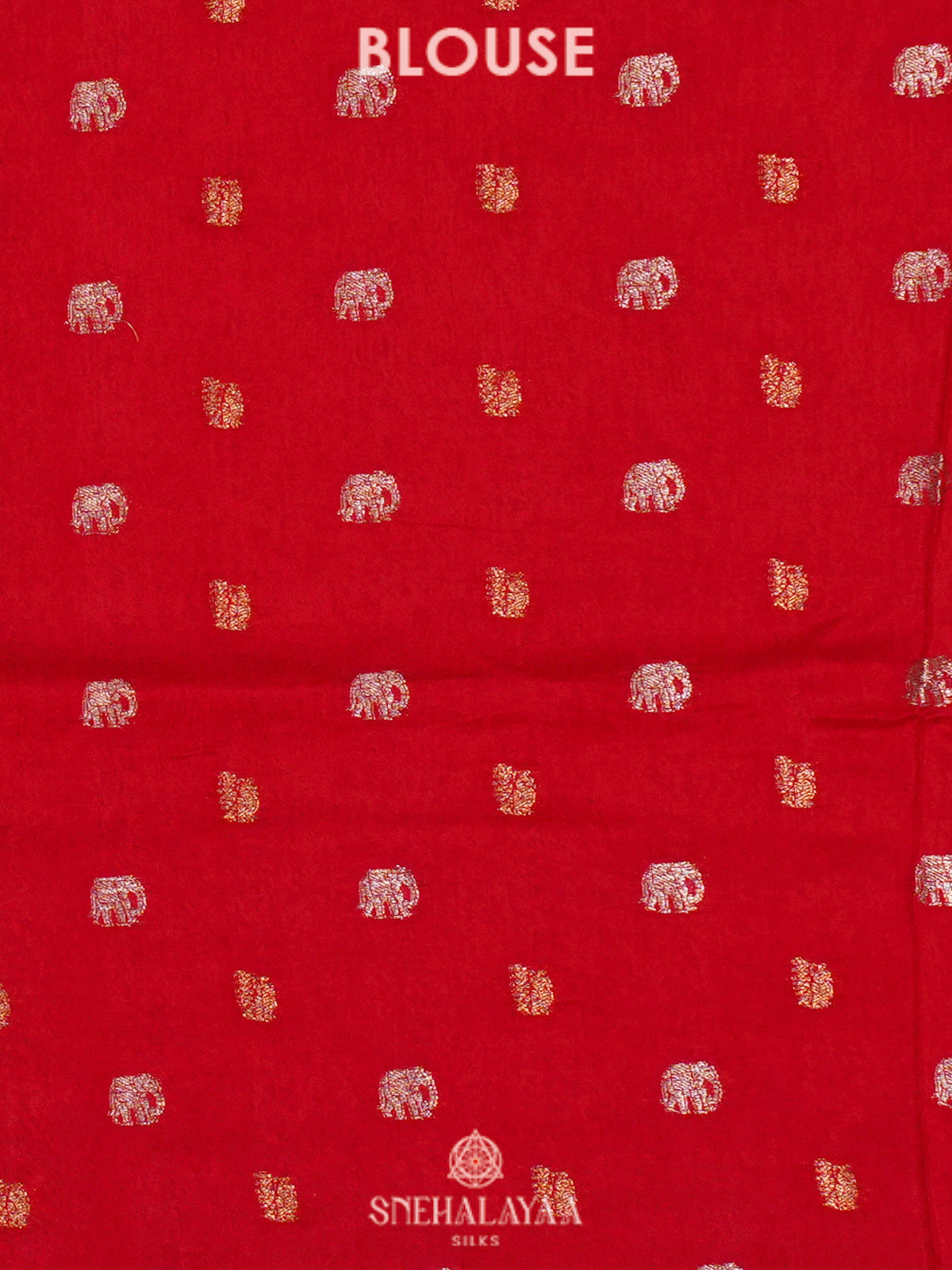 Orange Banaras Silk Saree