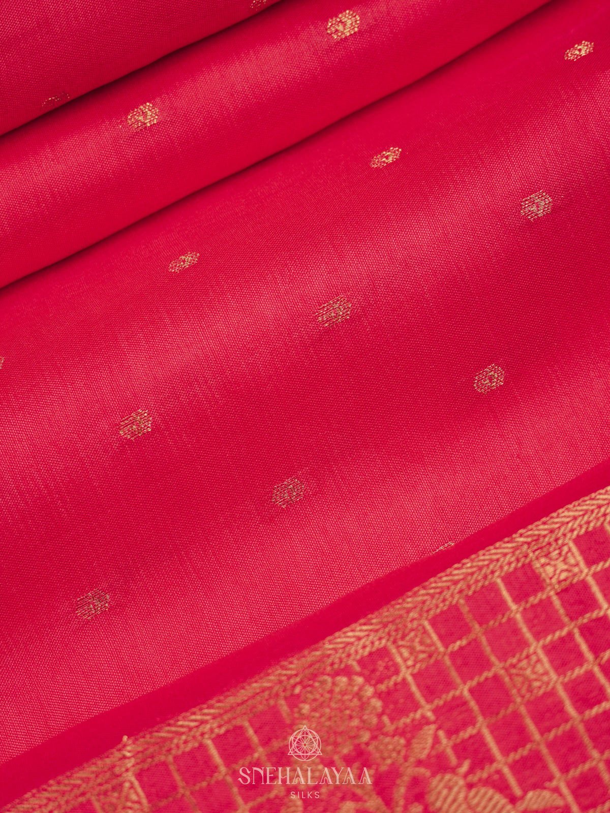 Pink Banaras Silk Saree