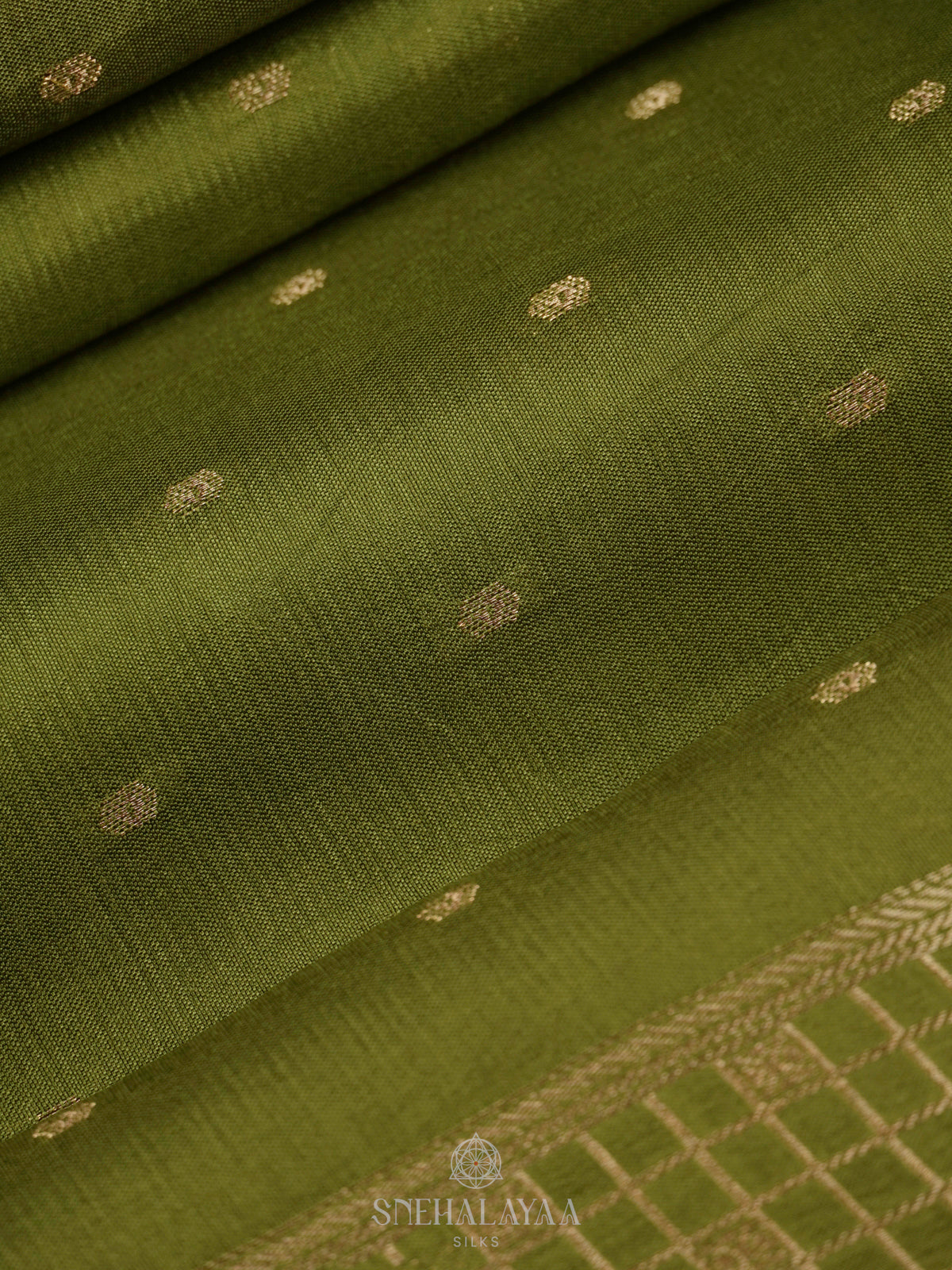 Green Banaras Silk Saree