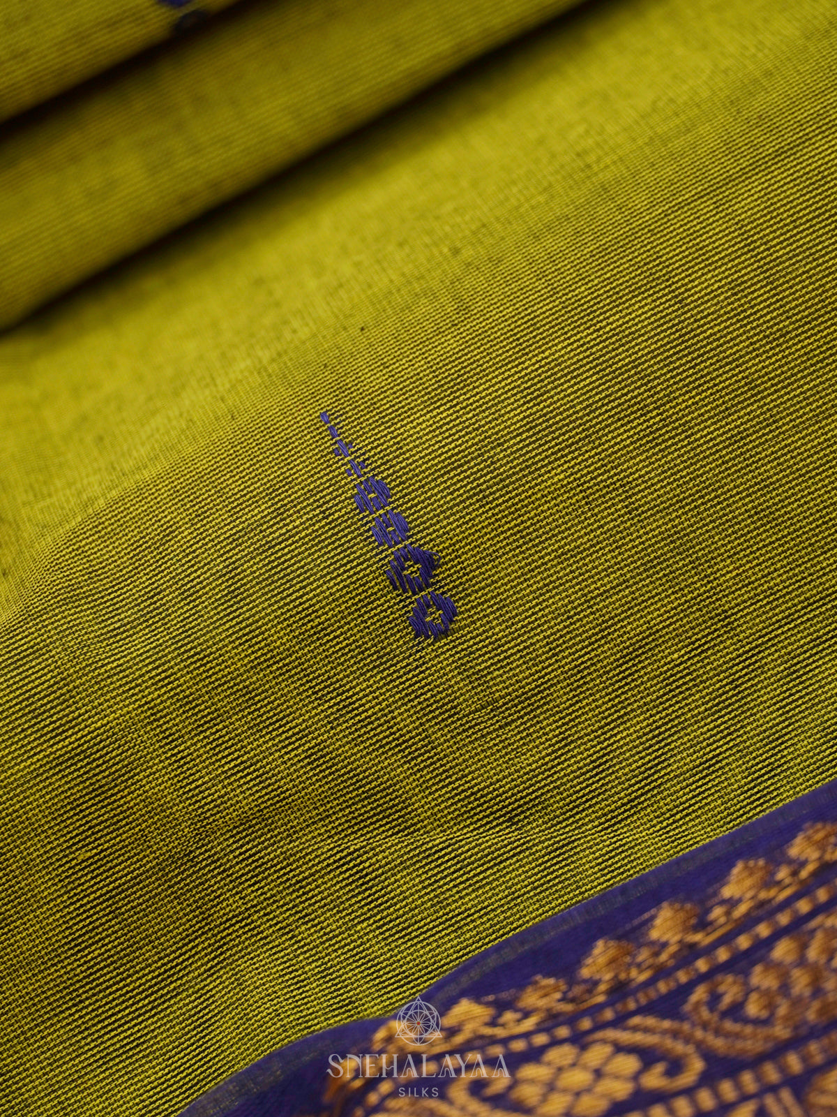 Green Kanchi Cotton Saree