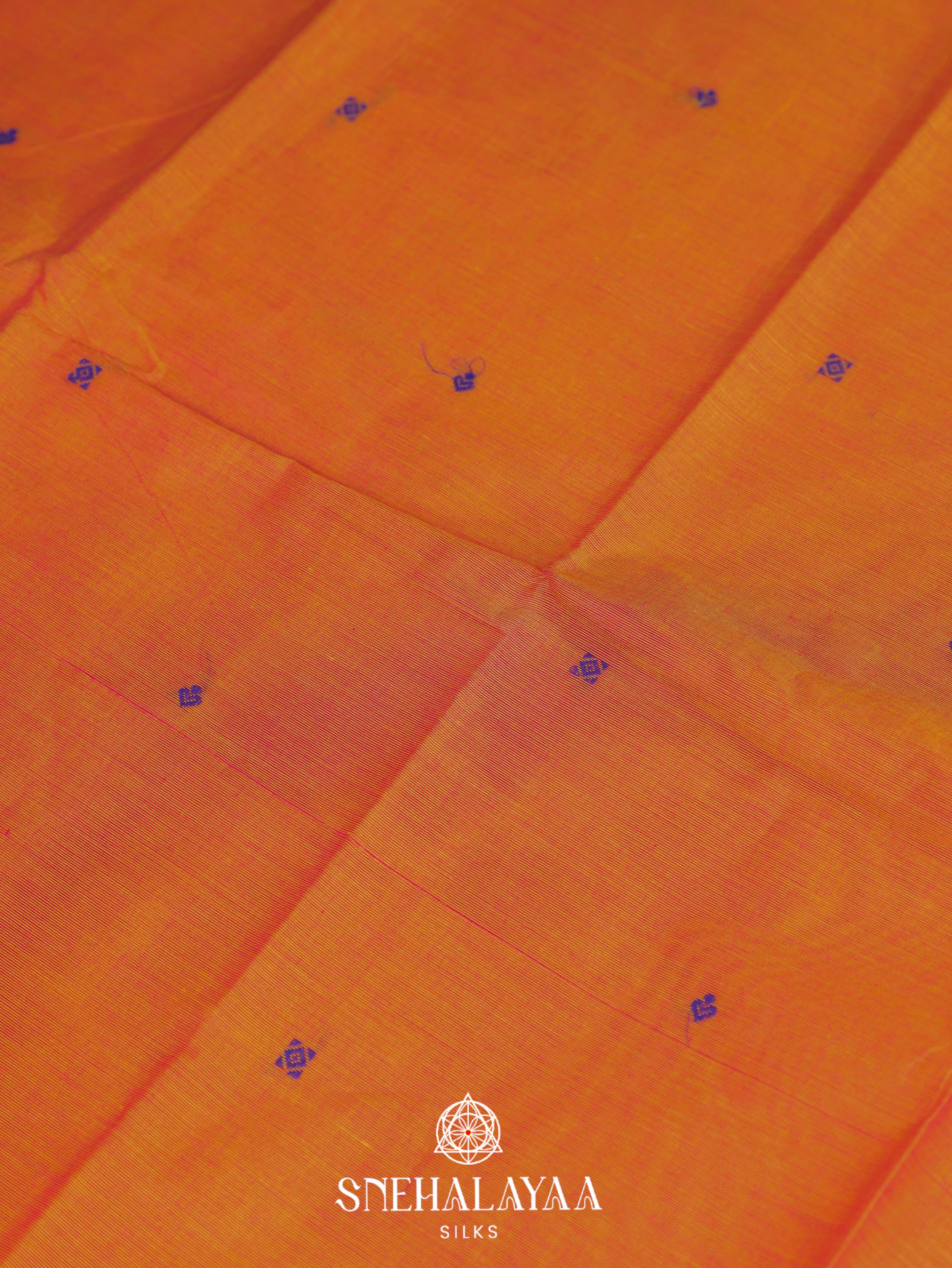 Mango Yellow Kanchi Cotton Saree