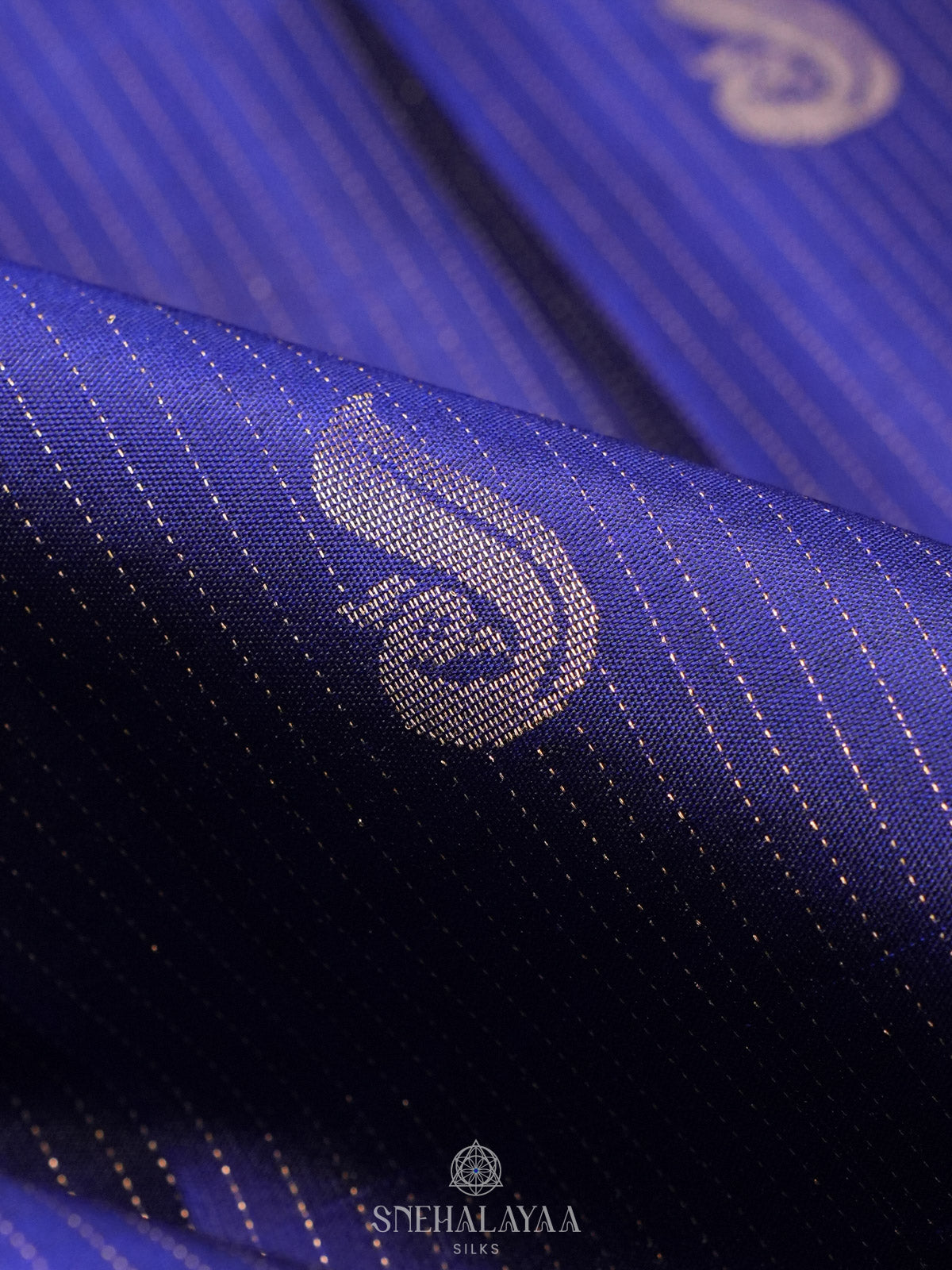 Royal Blue Kanjivaram Silk Saree