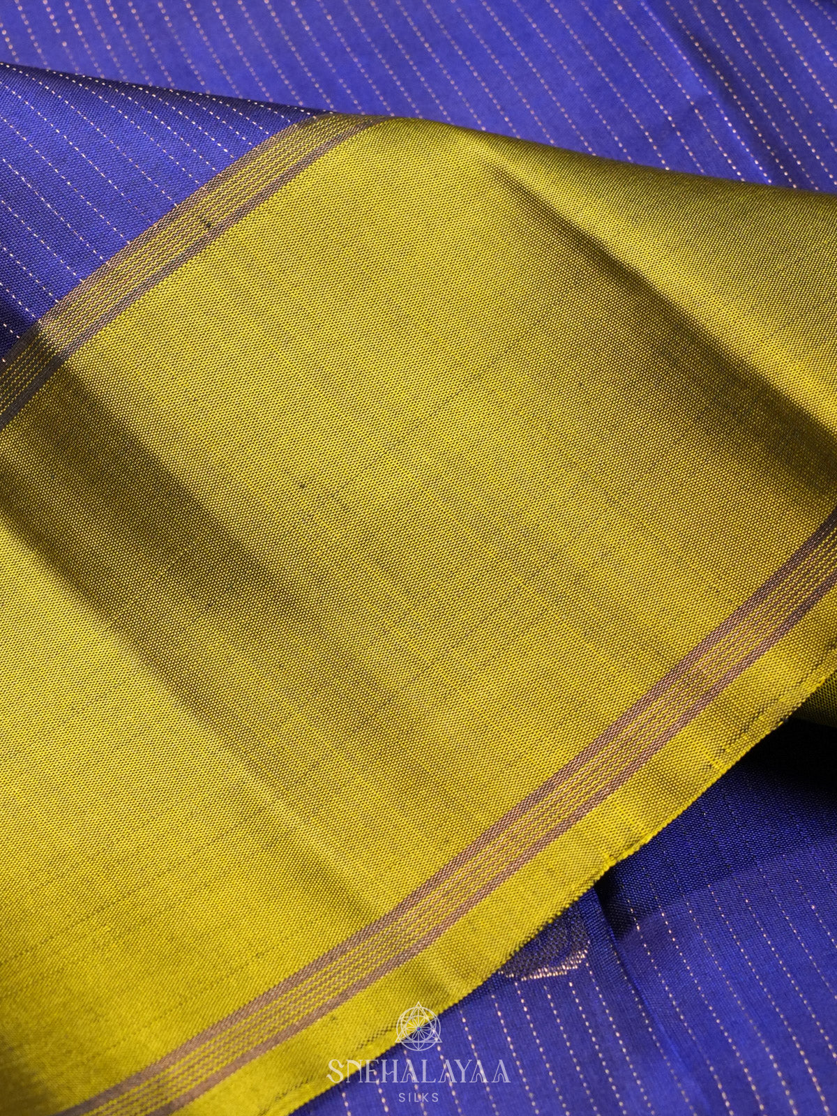 Royal Blue Kanjivaram Silk Saree