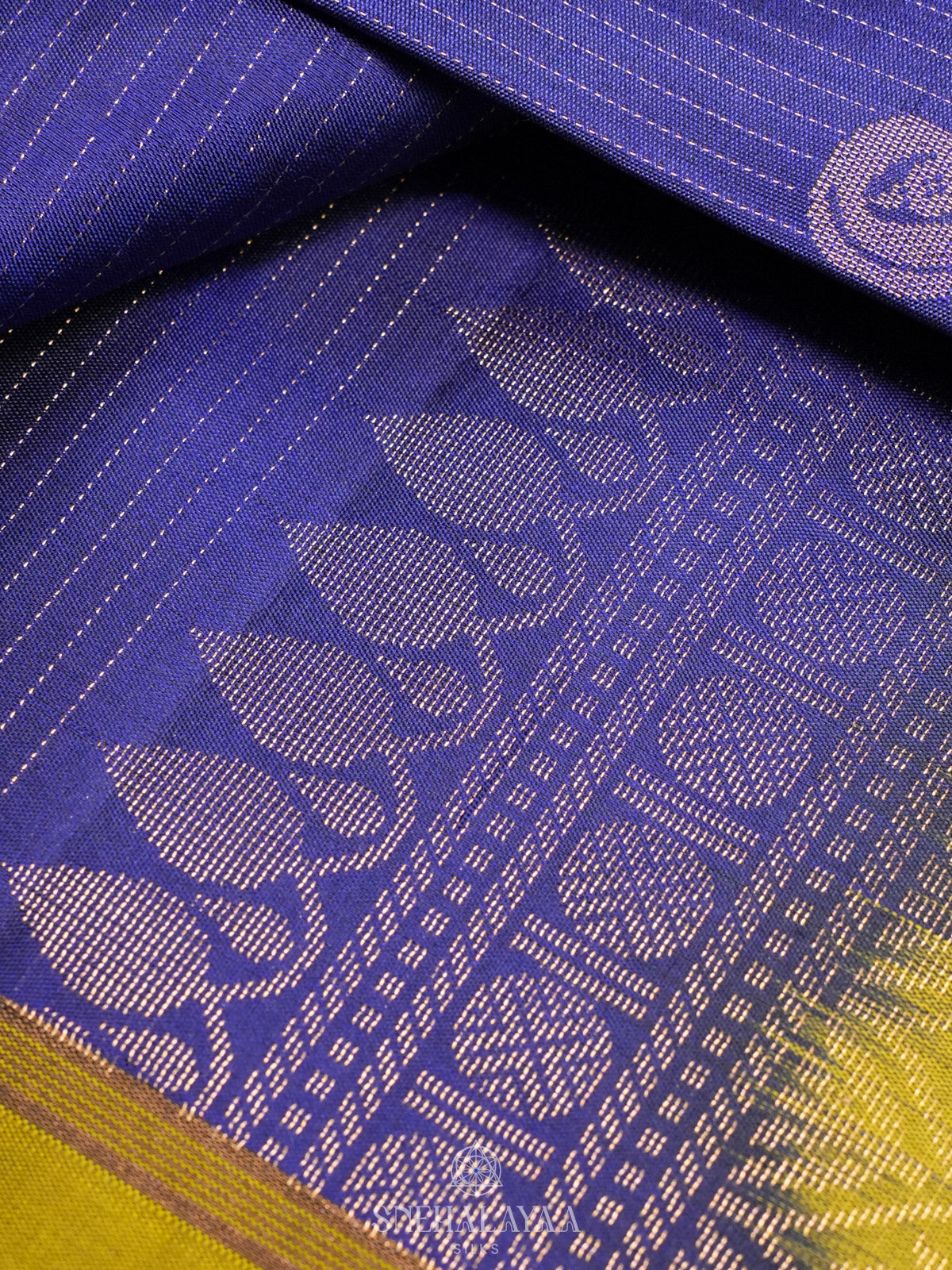 Royal Blue Kanjivaram Silk Saree