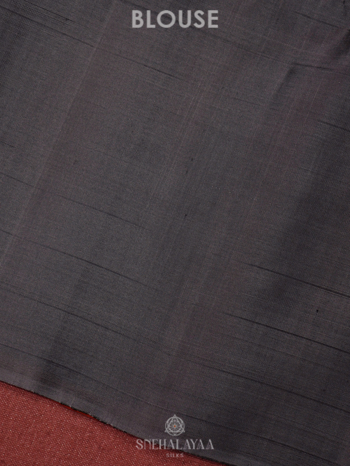 Rust Orange Soft Silk Saree
