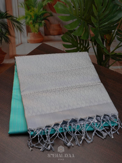 Blue Soft Silk Saree