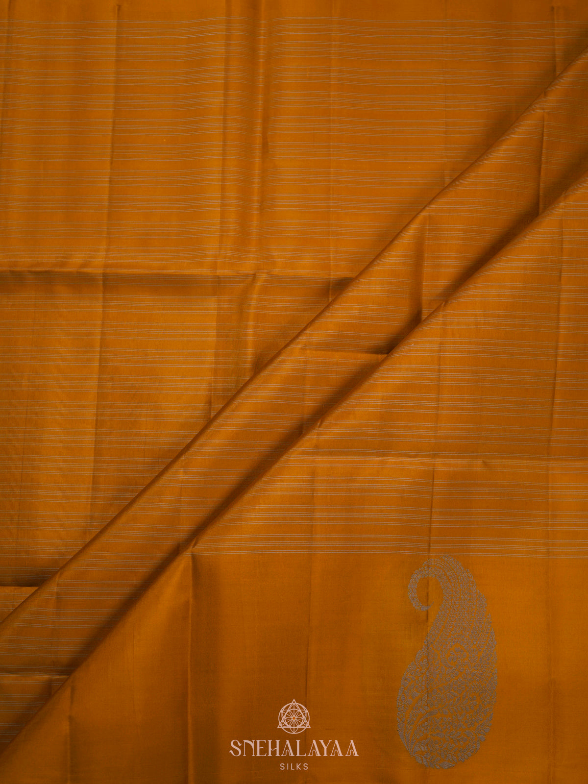Orange Soft Silk Saree