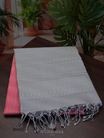 Pink Soft Silk Saree