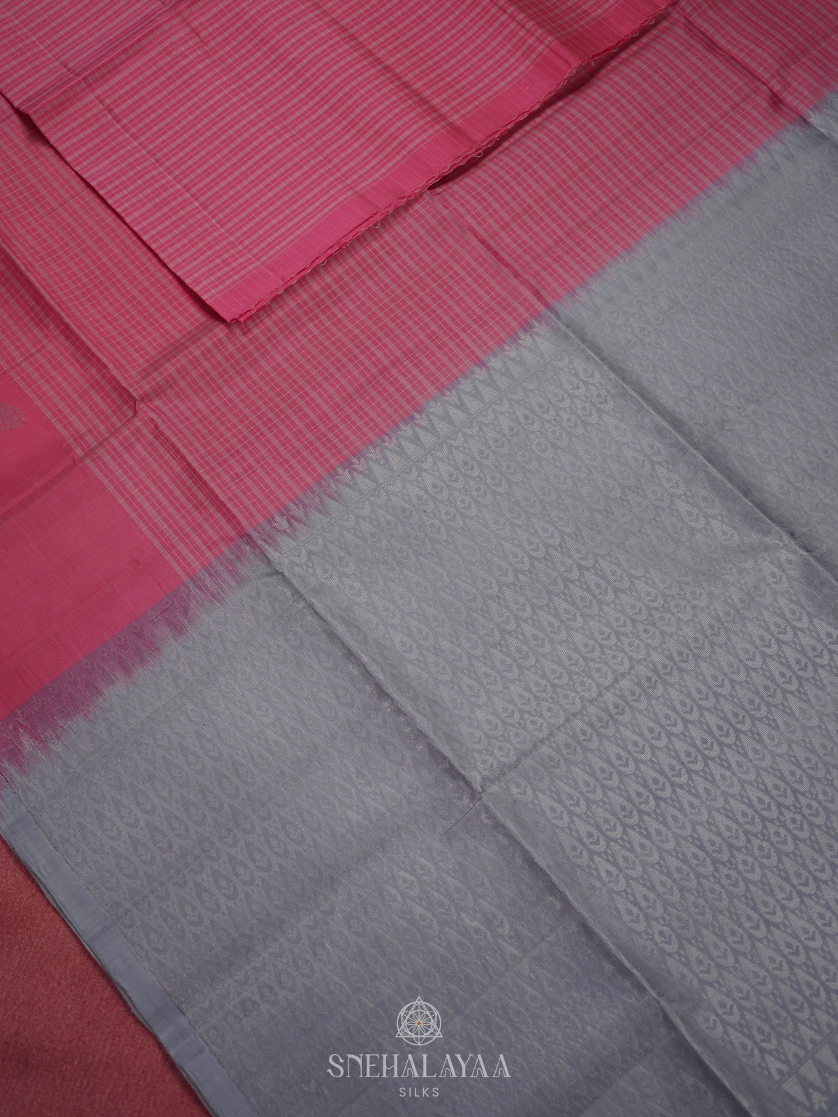 Pink Soft Silk Saree