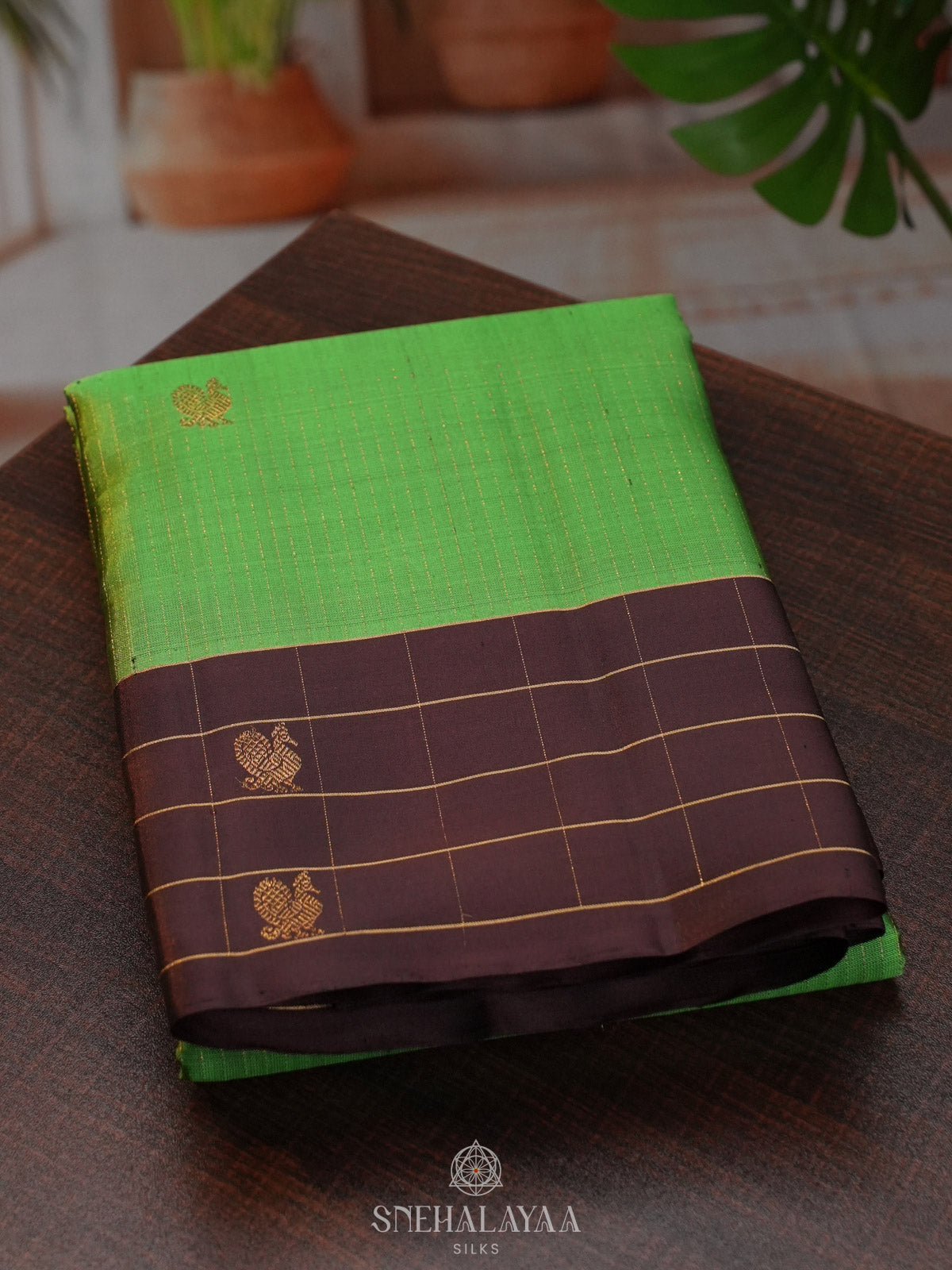 Green Kanjivaram Silk Saree