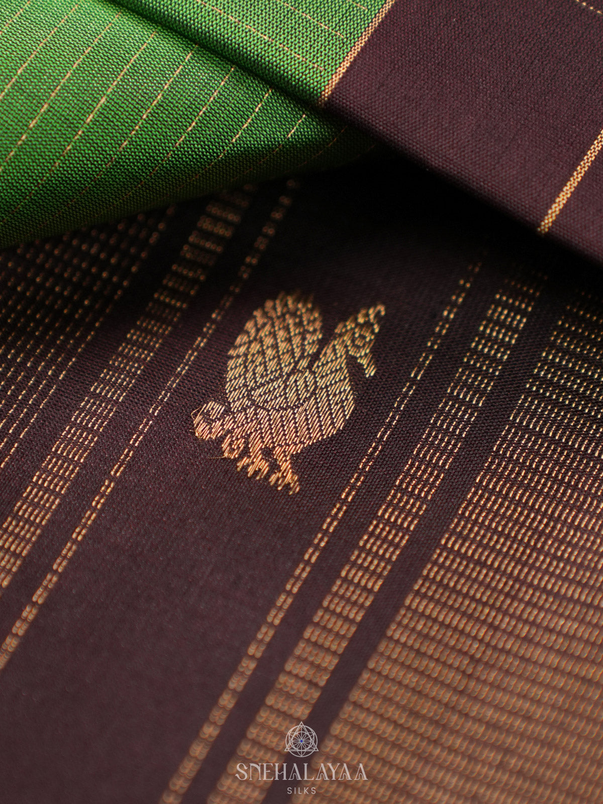 Green Kanjivaram Silk Saree