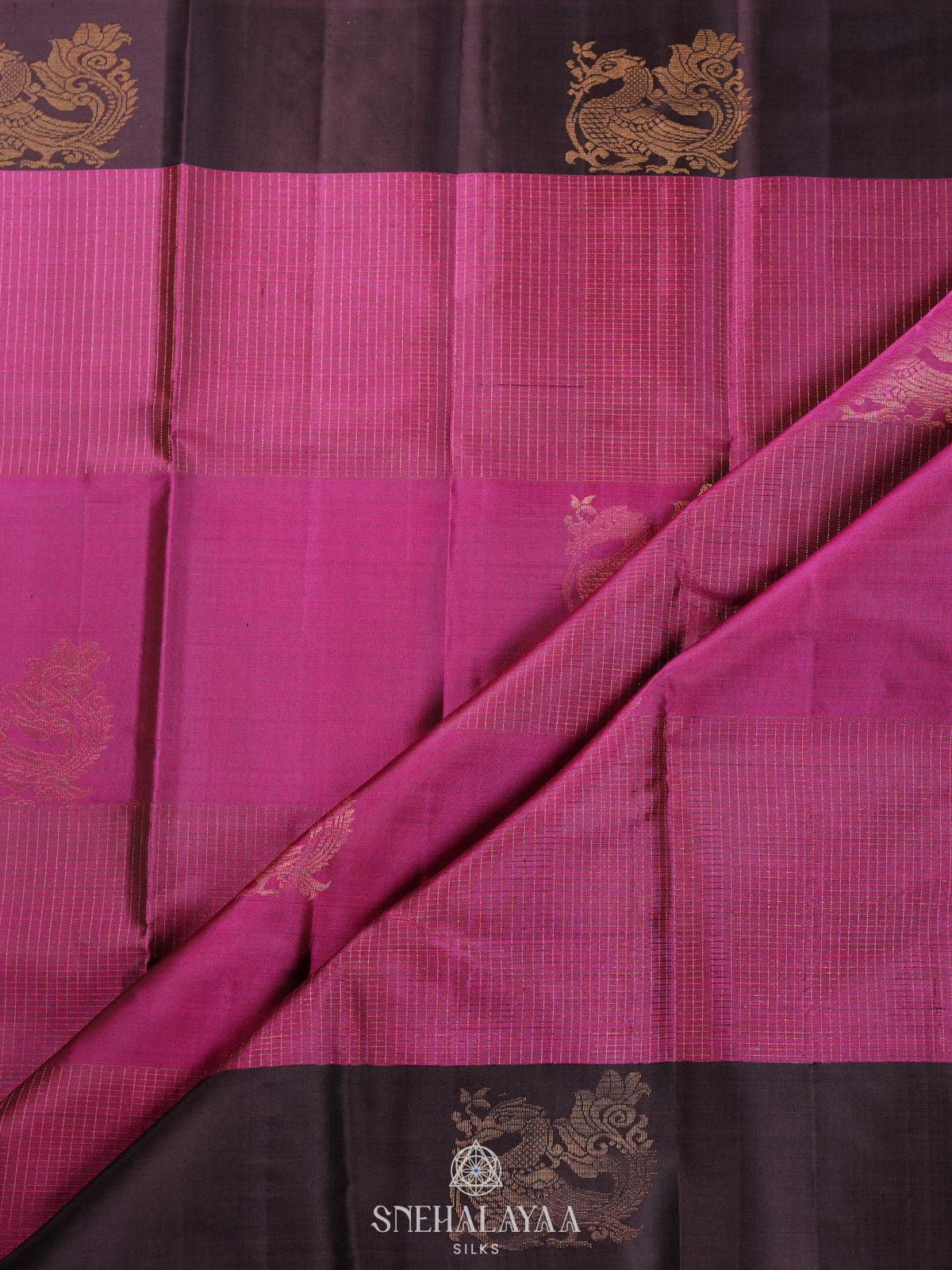 Pink Kanjivaram Silk Saree
