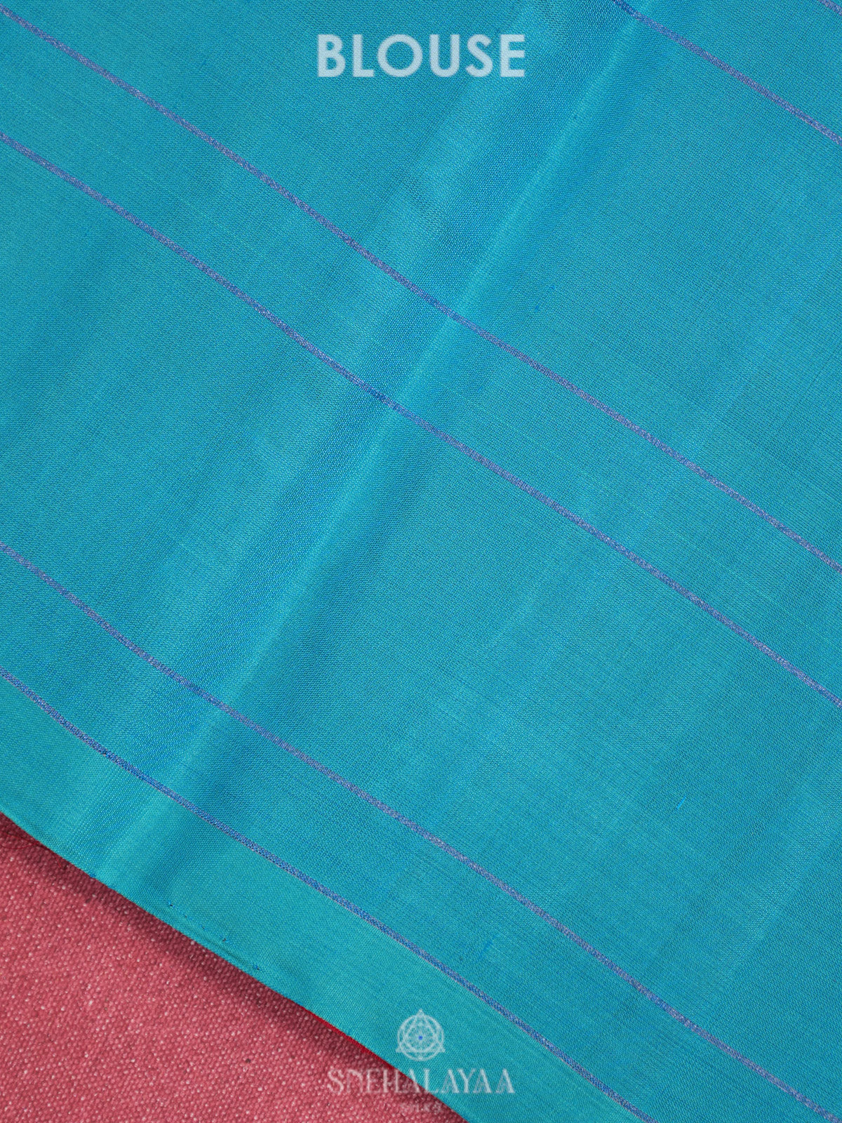 Ruby Red Kanjivaram Silk Saree