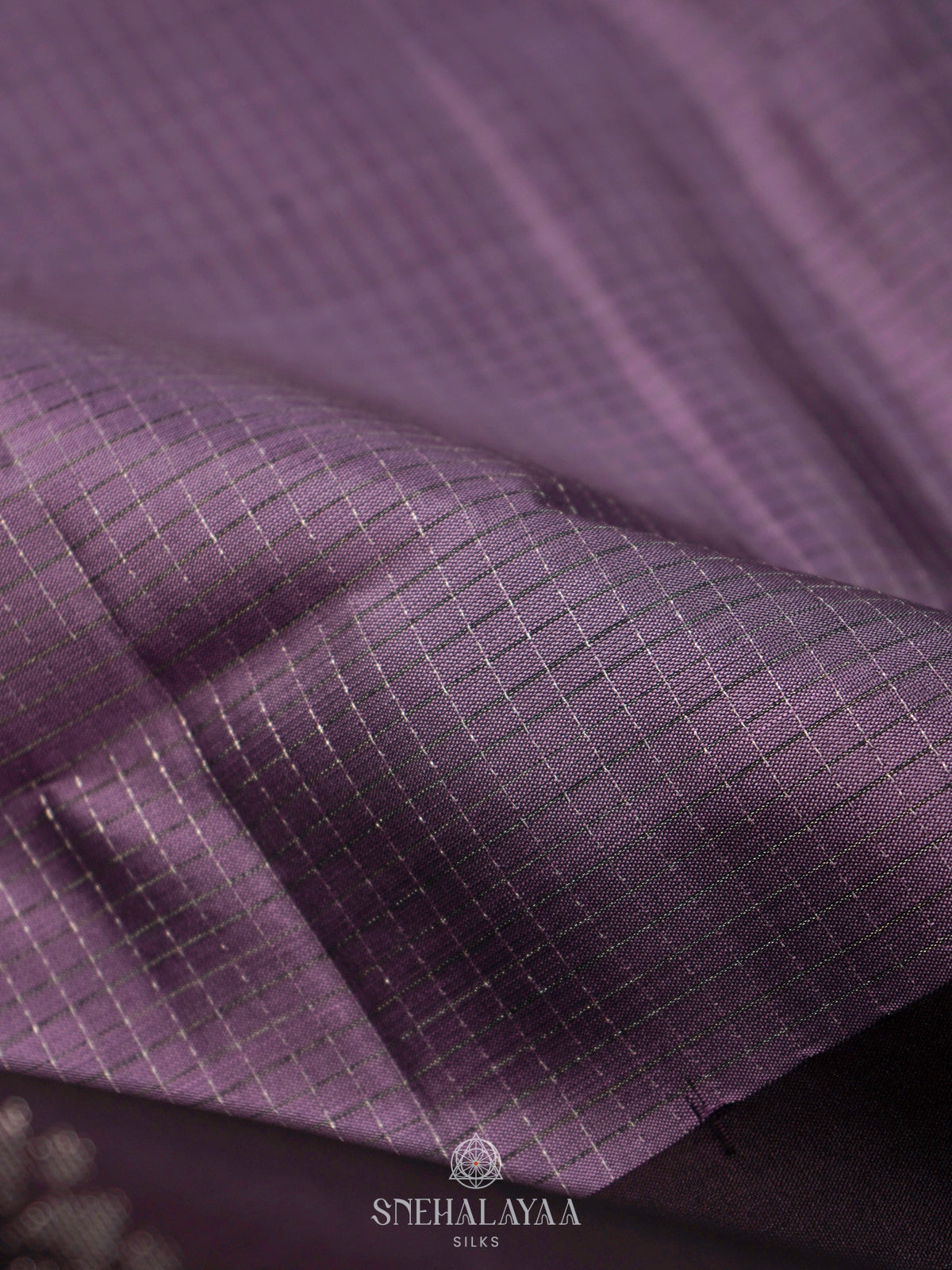 Plum Soft Silk Saree