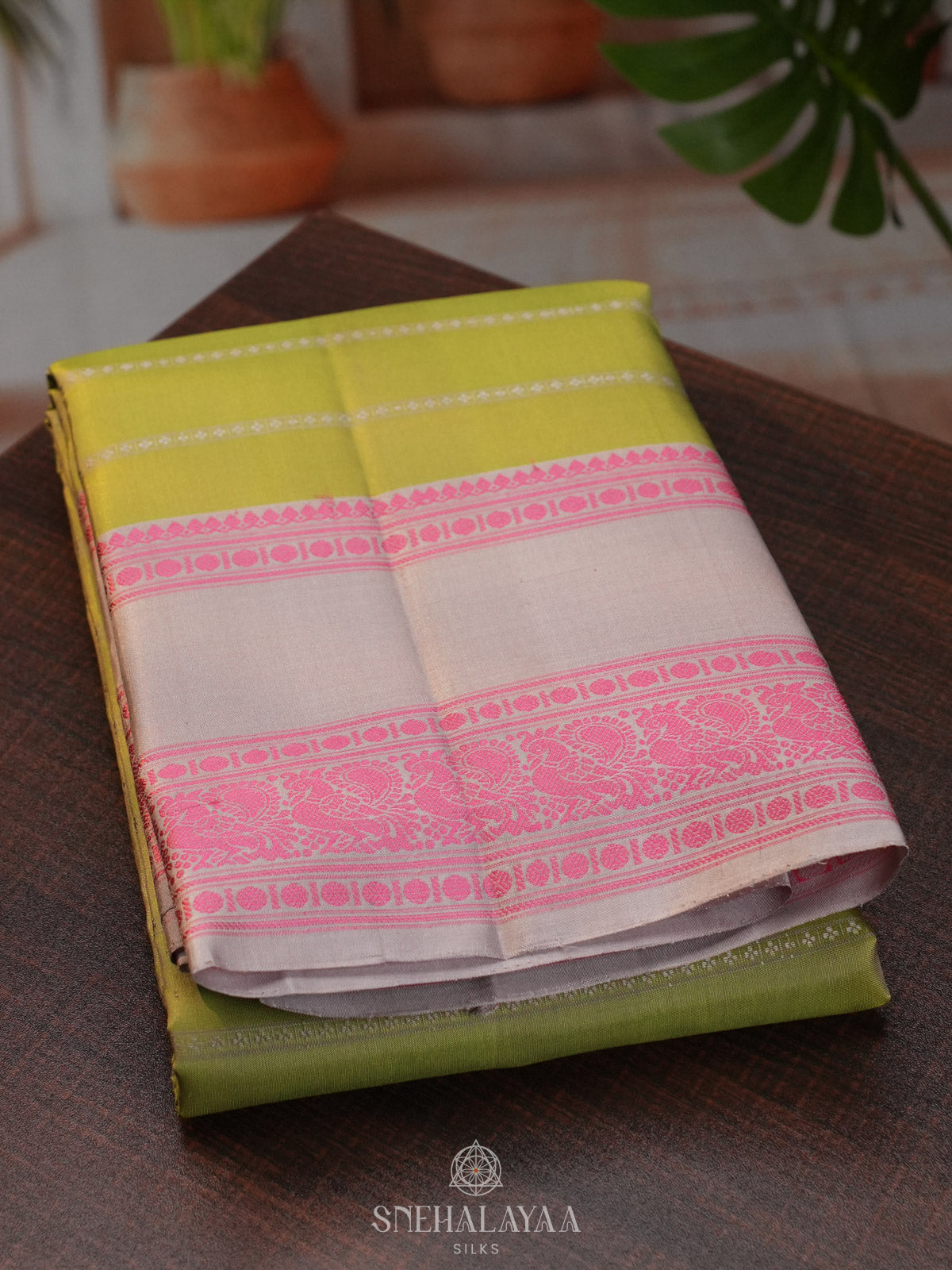 Green Kanjivaram Silk Saree