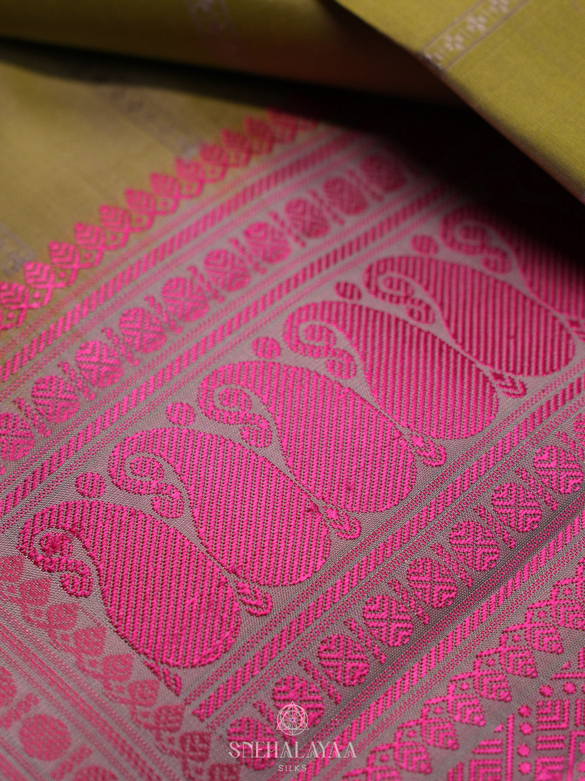 Green Kanjivaram Silk Saree