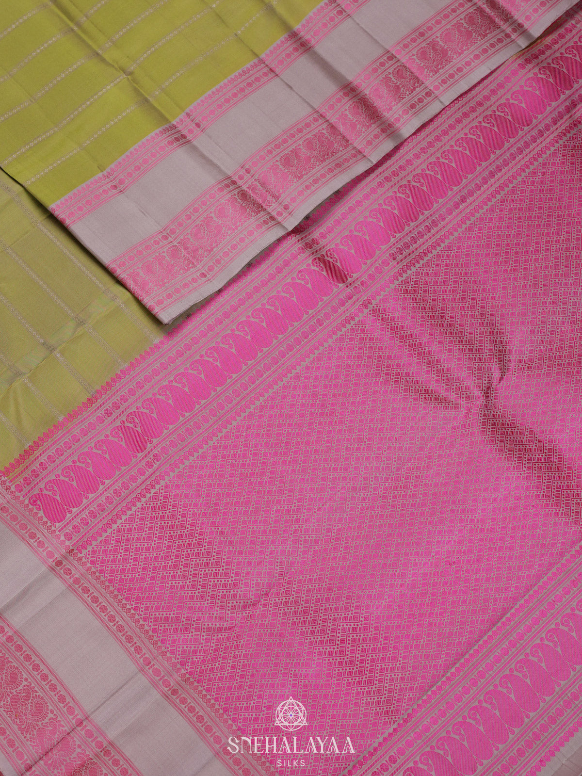 Green Kanjivaram Silk Saree