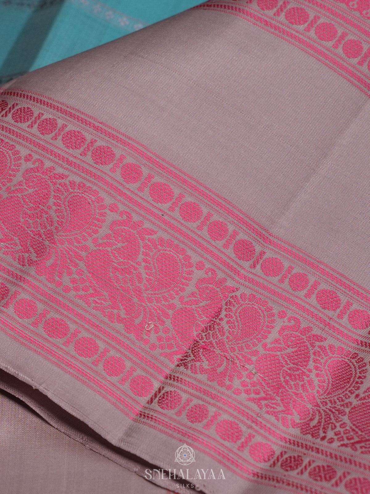 Blue Kanjivaram Silk Saree