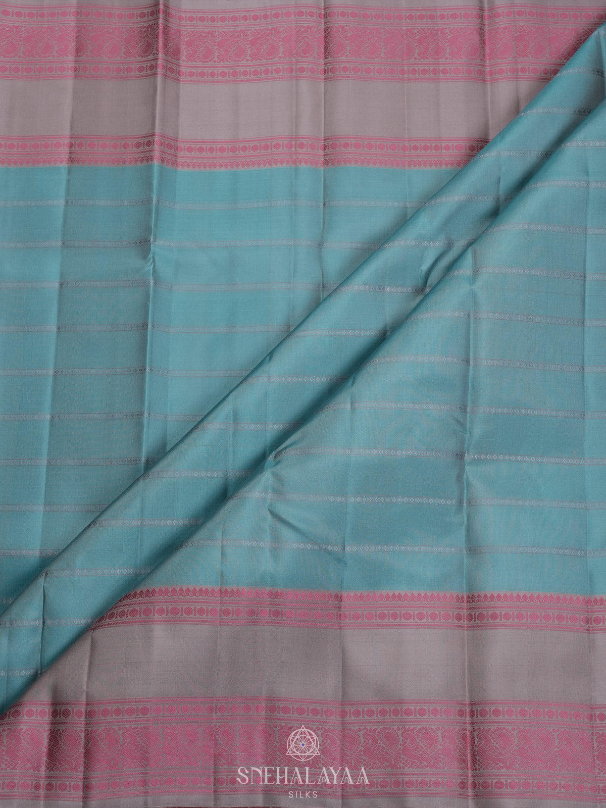 Blue Kanjivaram Silk Saree