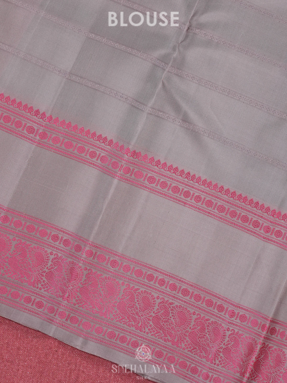 Blue Kanjivaram Silk Saree