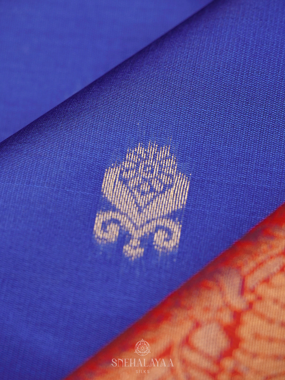 Royal Blue Art Silk Saree