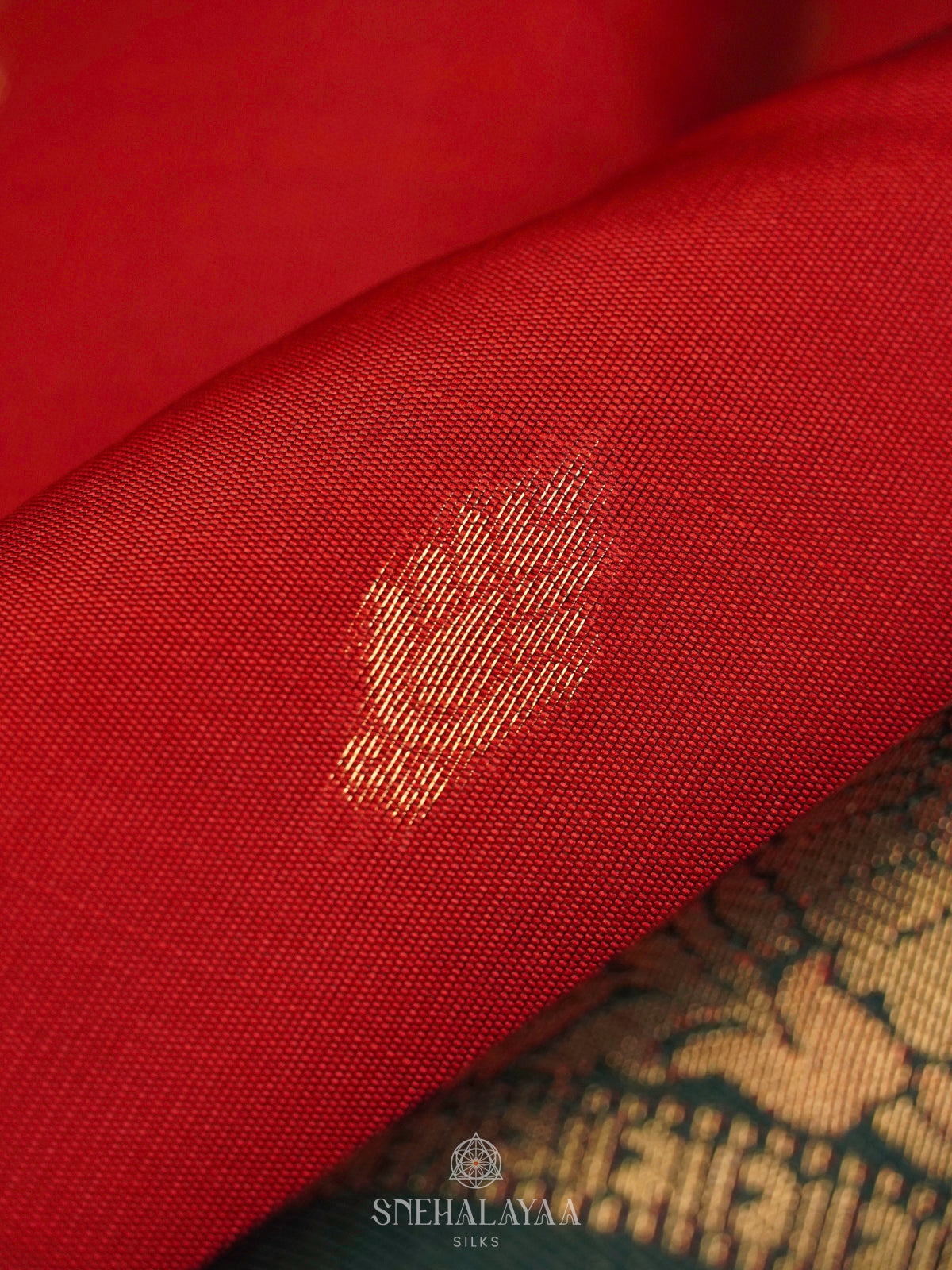 Red Art Silk Saree