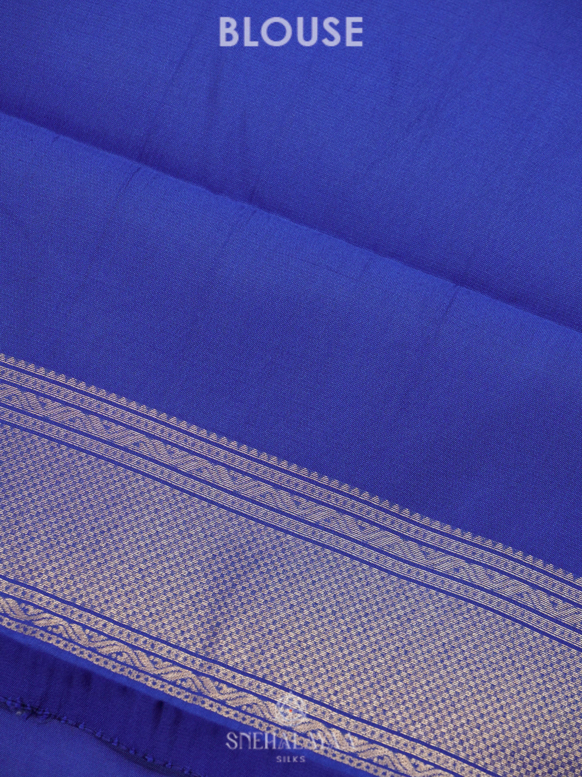 Royal Blue Art Silk Saree