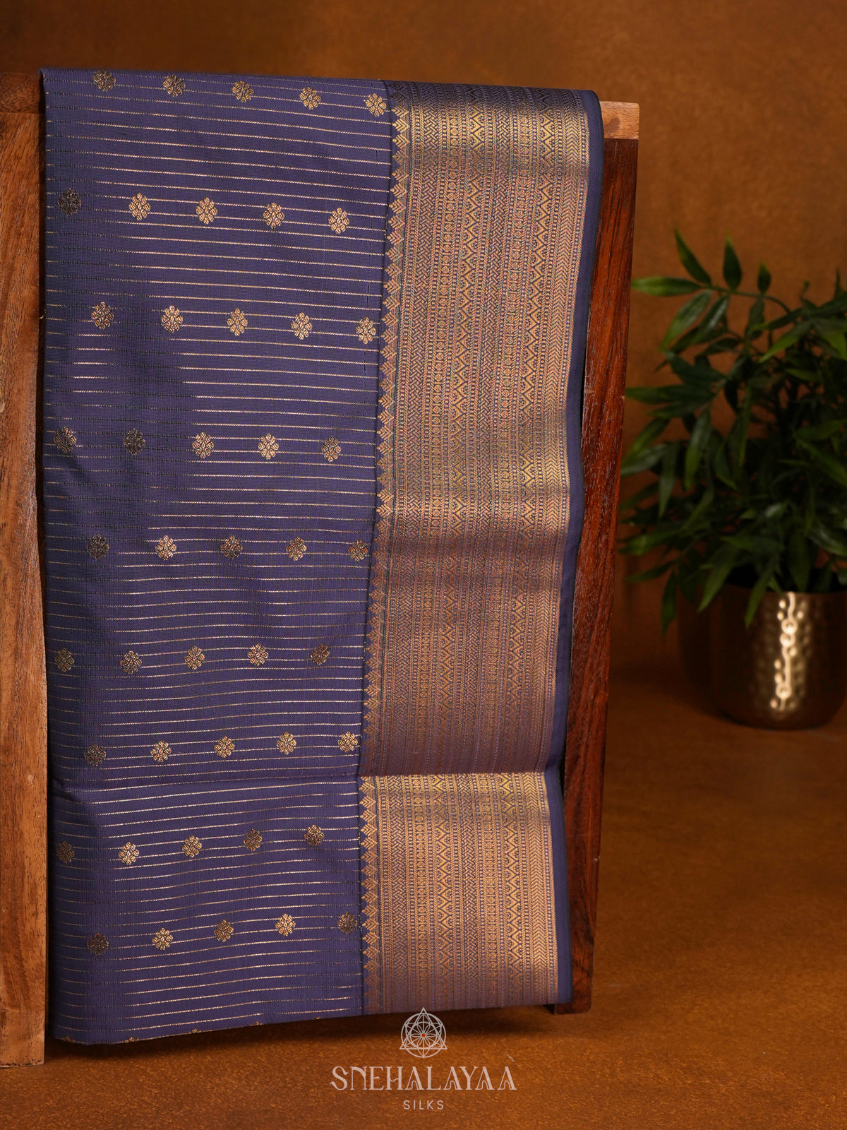 Blue Soft Silk Saree