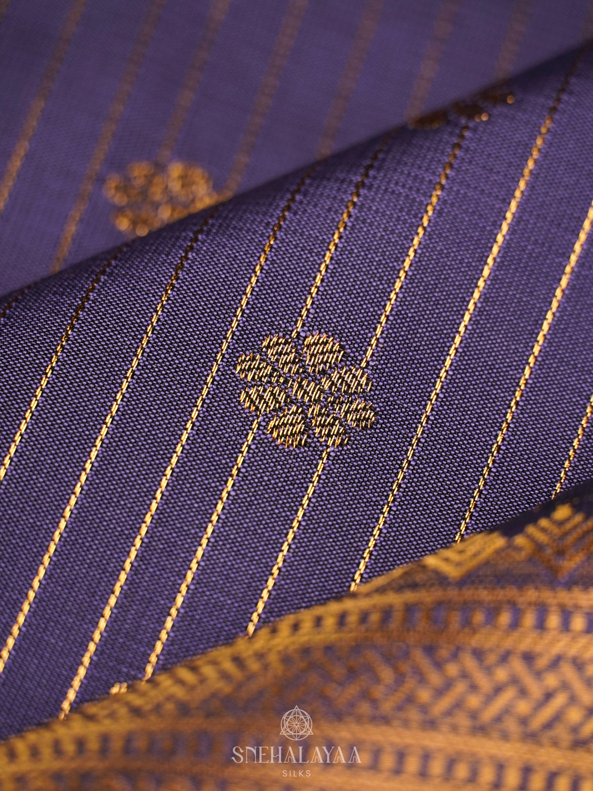 Blue Soft Silk Saree