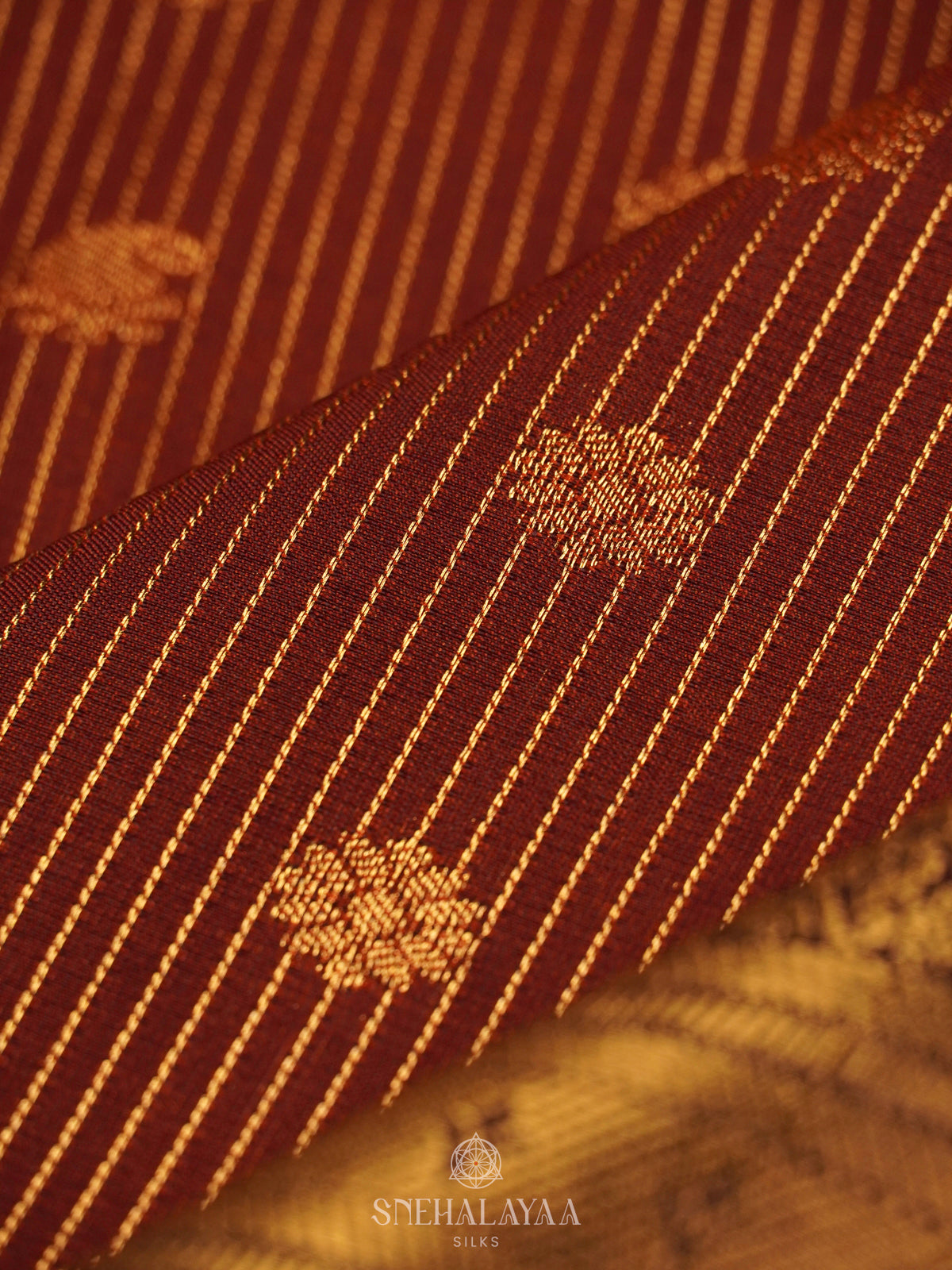 Maroon Soft Silk Saree