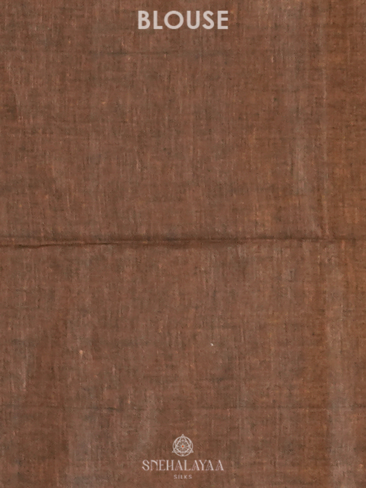 Brown Linen Saree